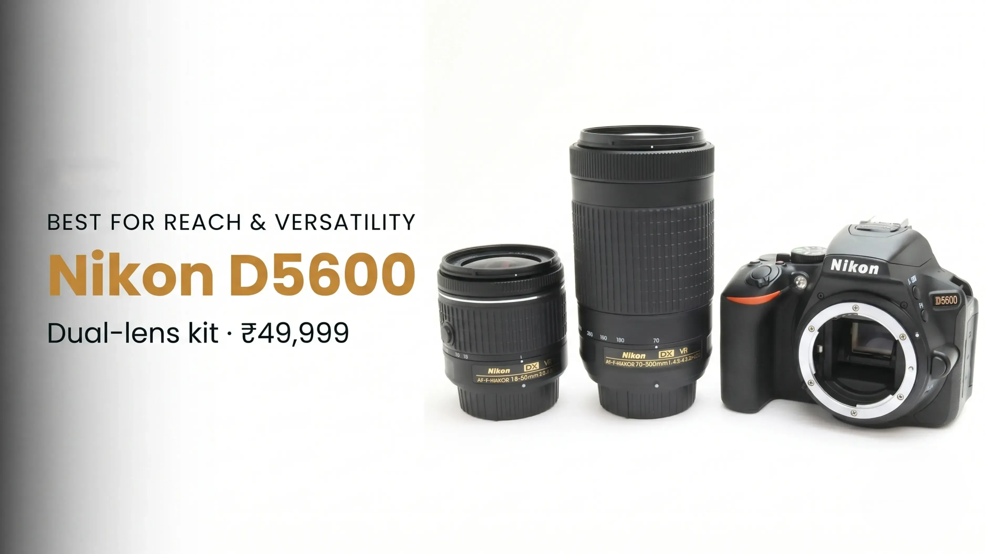NIKON D5600 Price in India