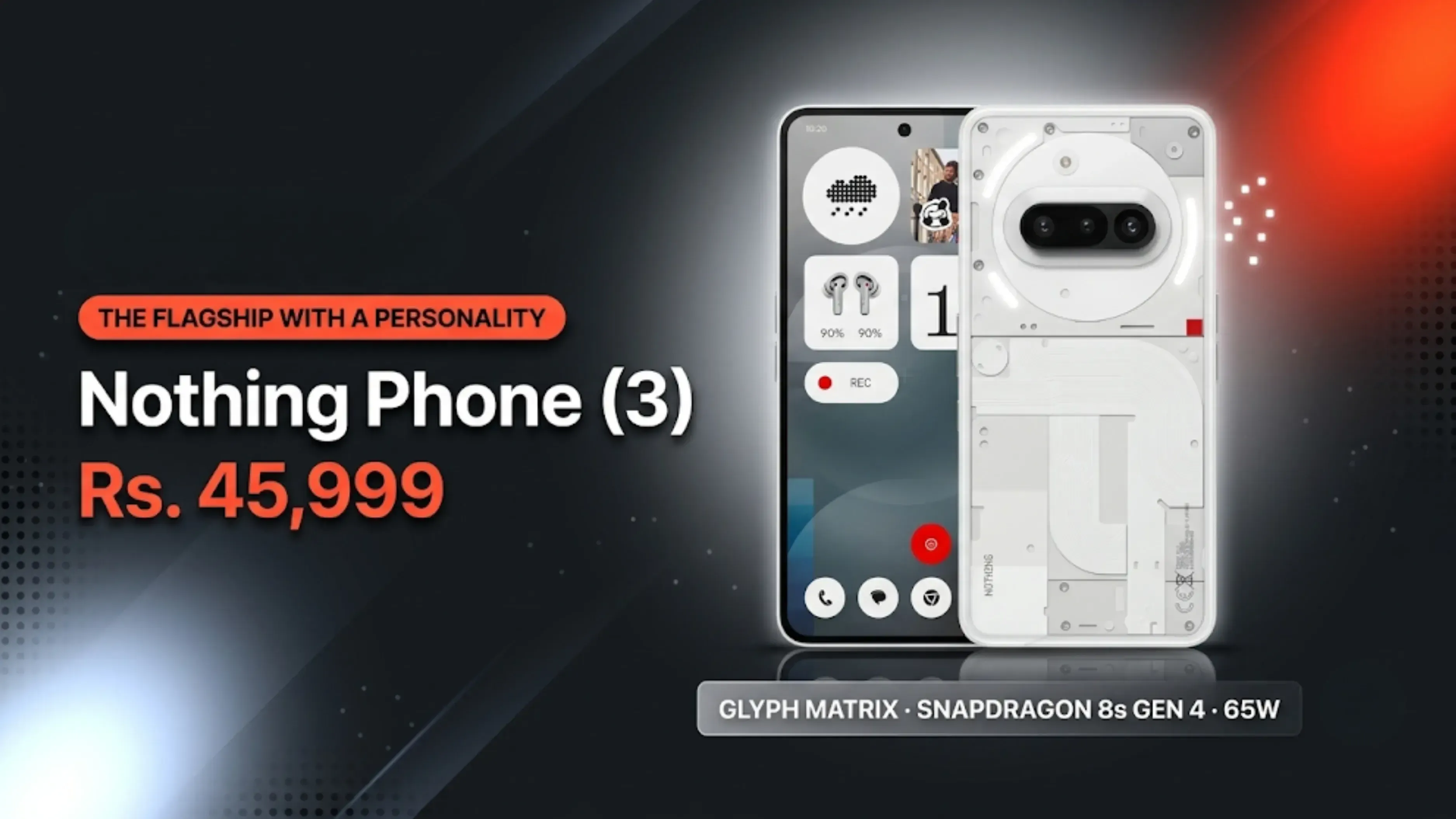Nothing Phone 3 Price in India