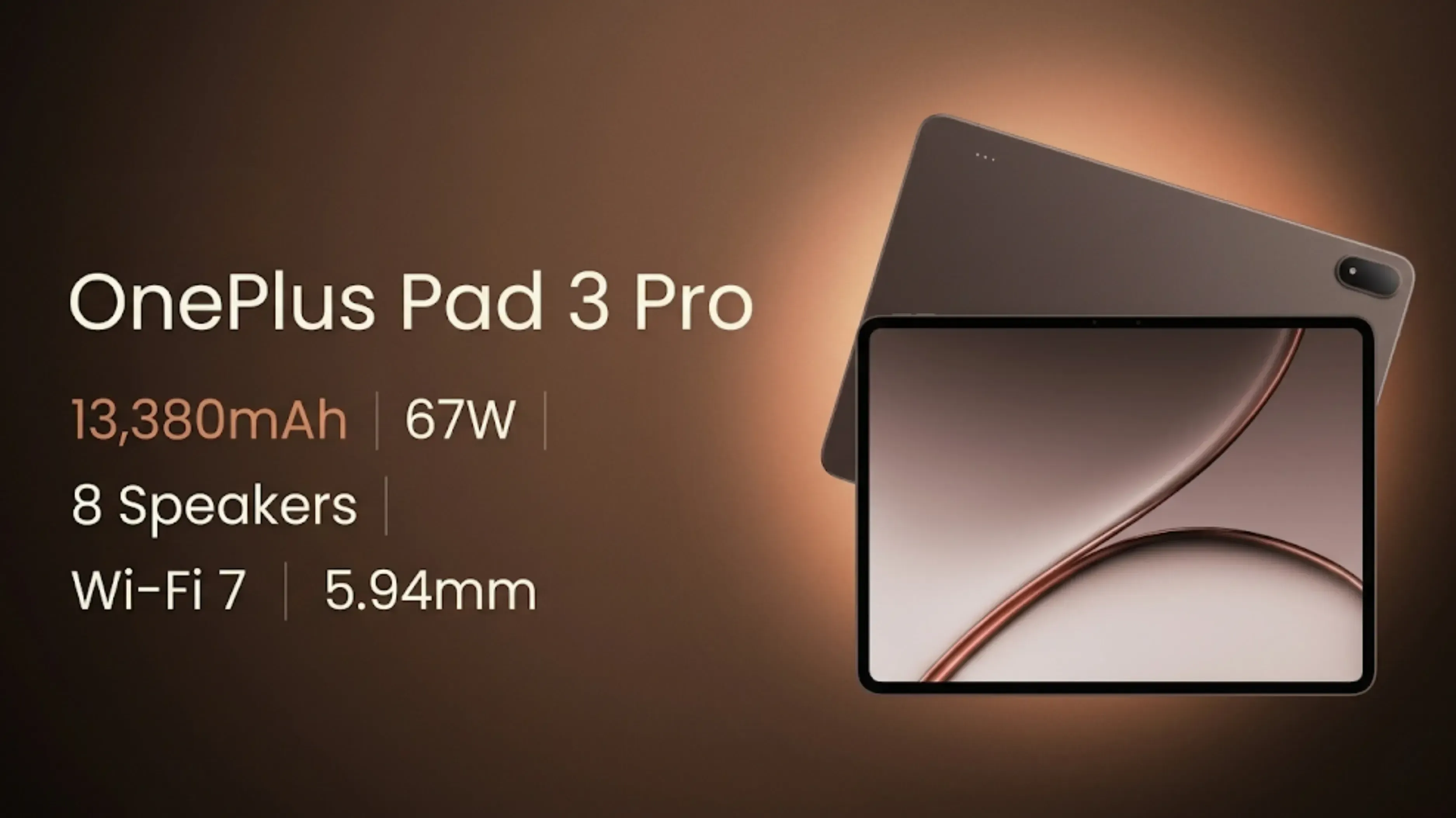 OnePlus Pad 3 Pro Battery