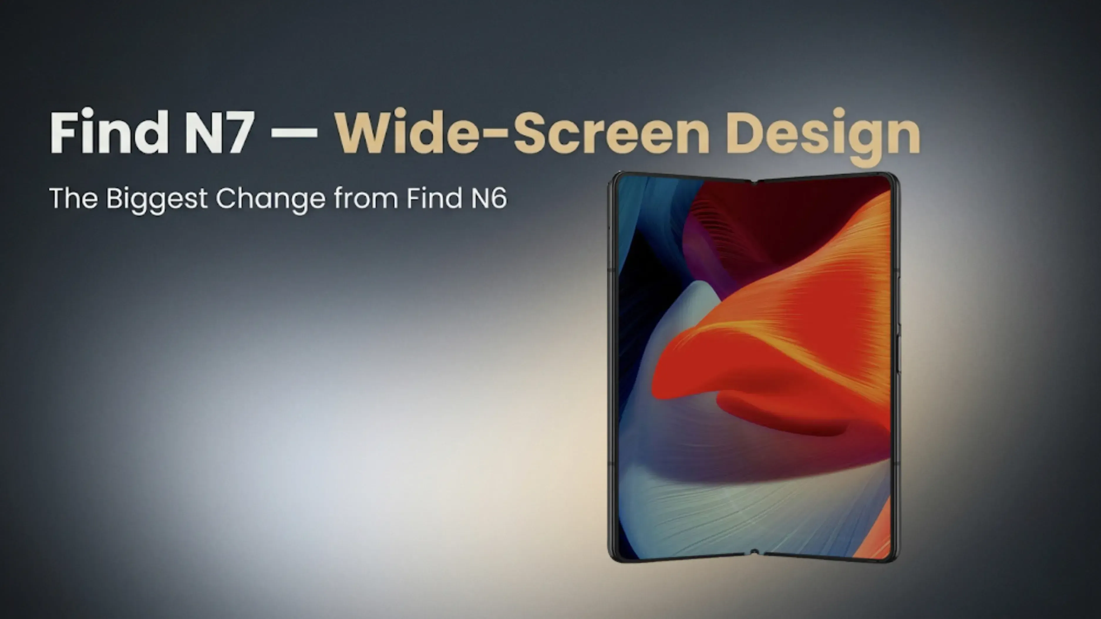 Oppo Find N7 Design