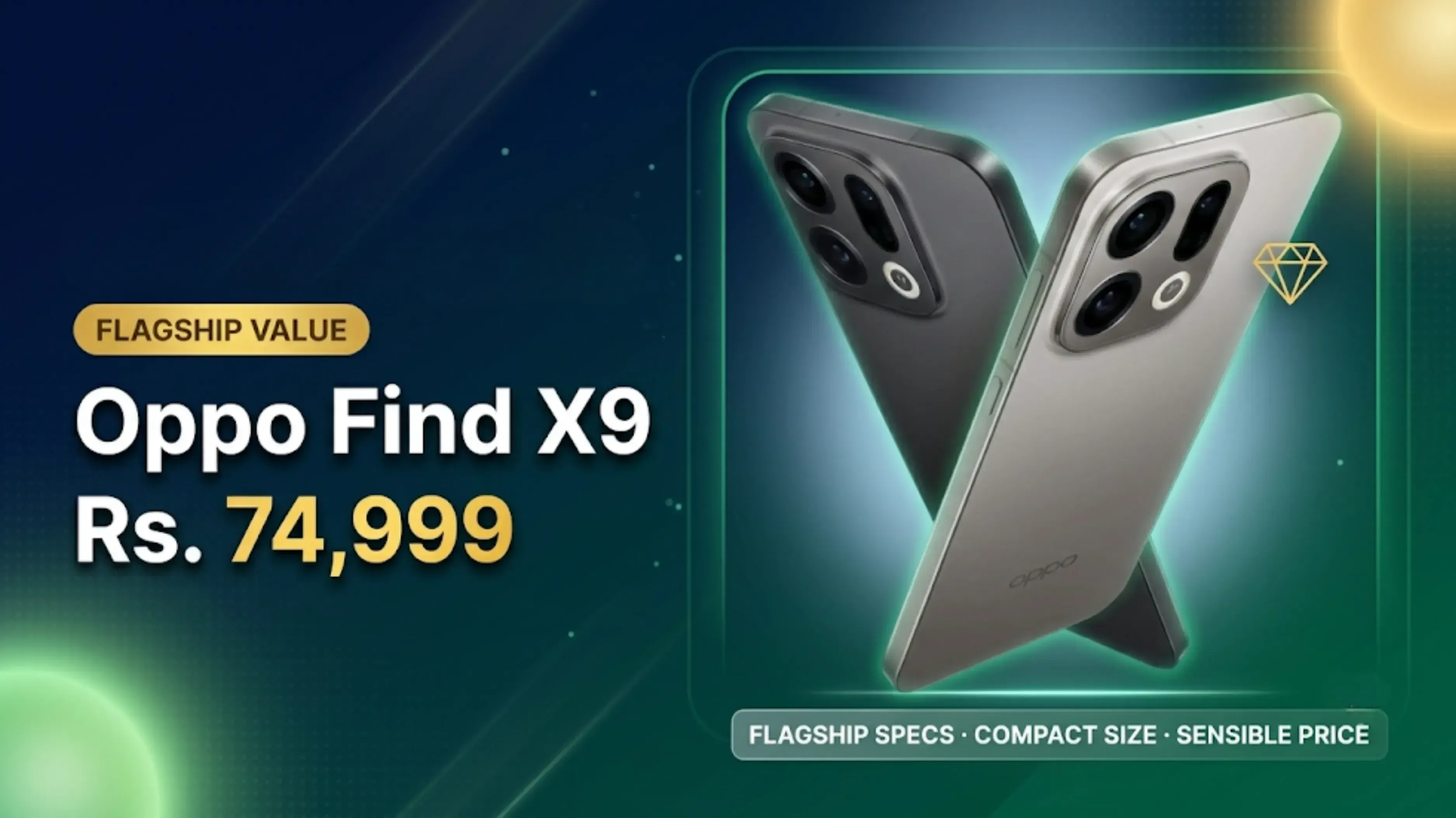Oppo Find X9 Price in India
