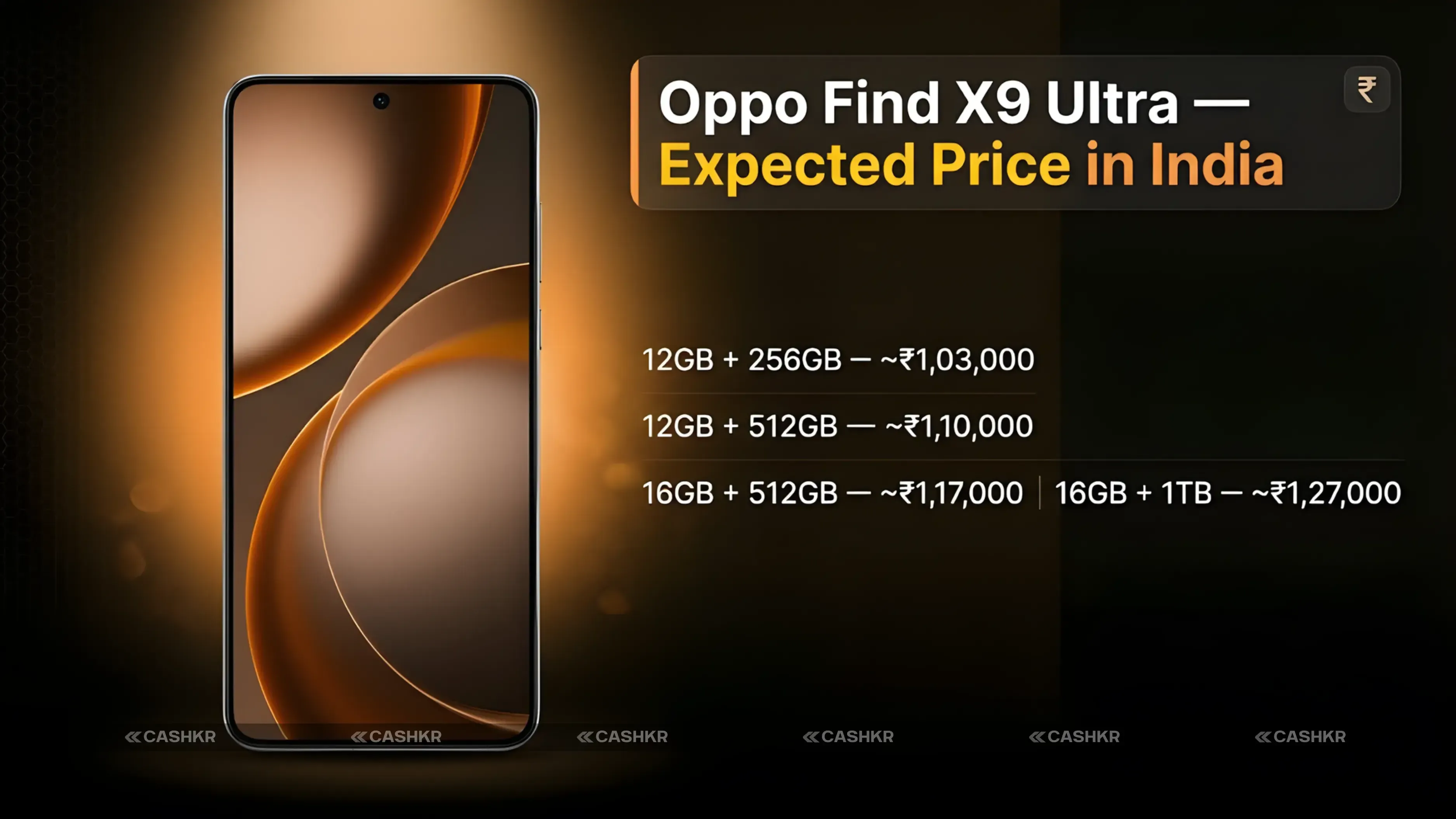 Oppo Find X9 Ultra price