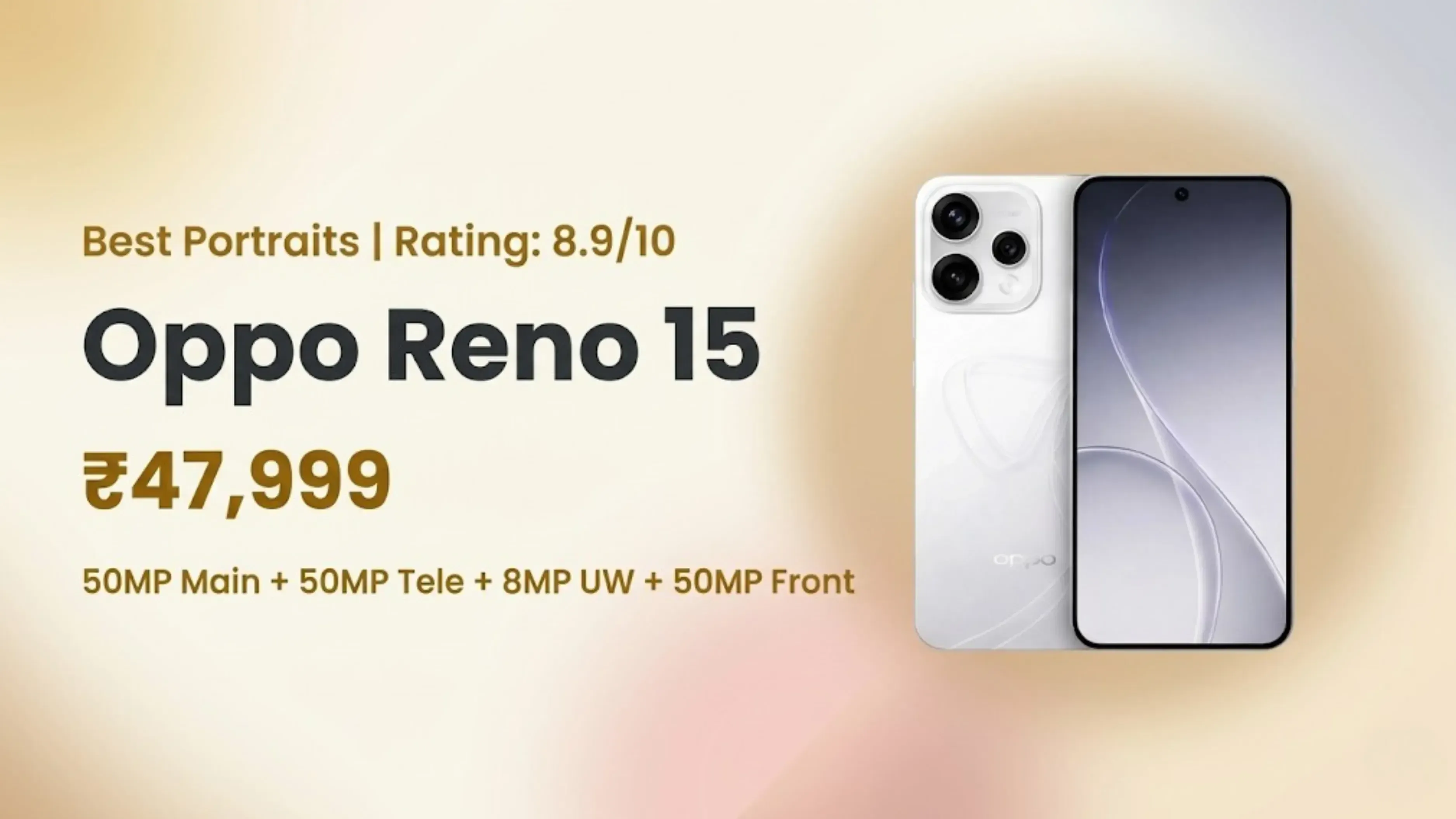 Oppo Reno 15 Price