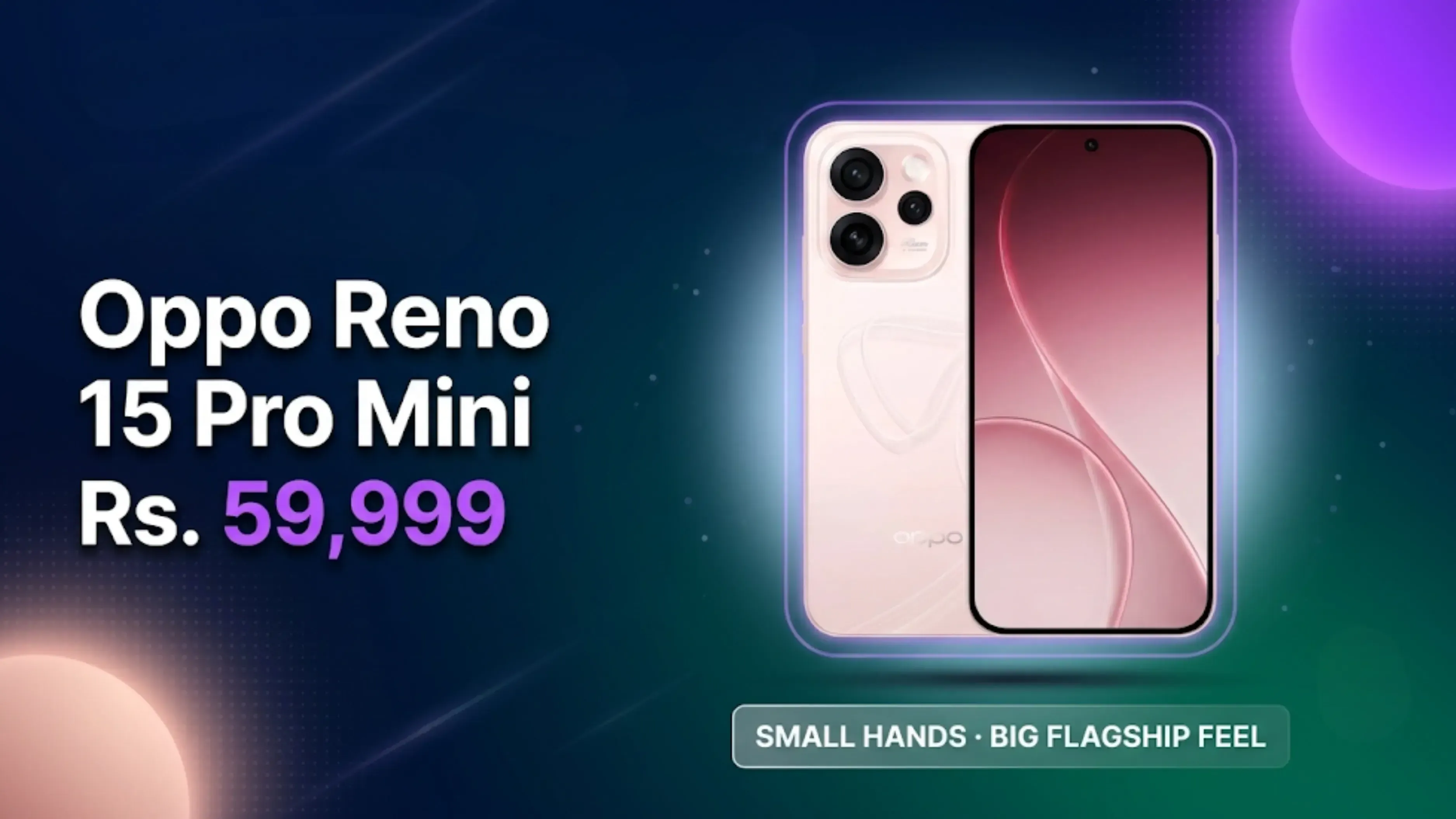 Oppo Reno 15 Pro Mini Price in India
