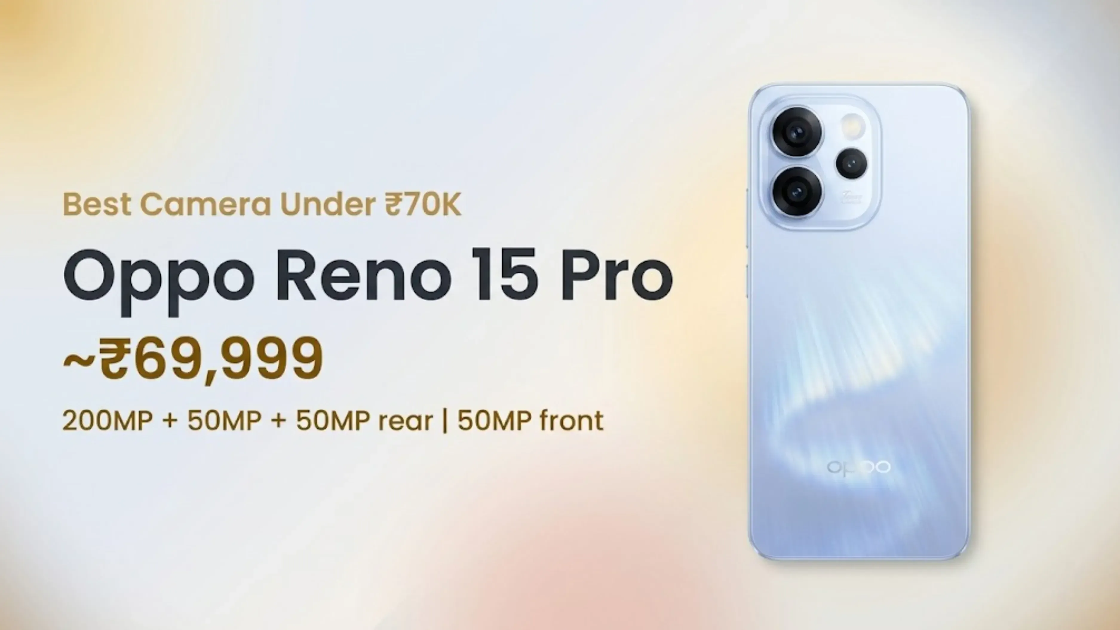 Oppo Reno 15 Pro Price