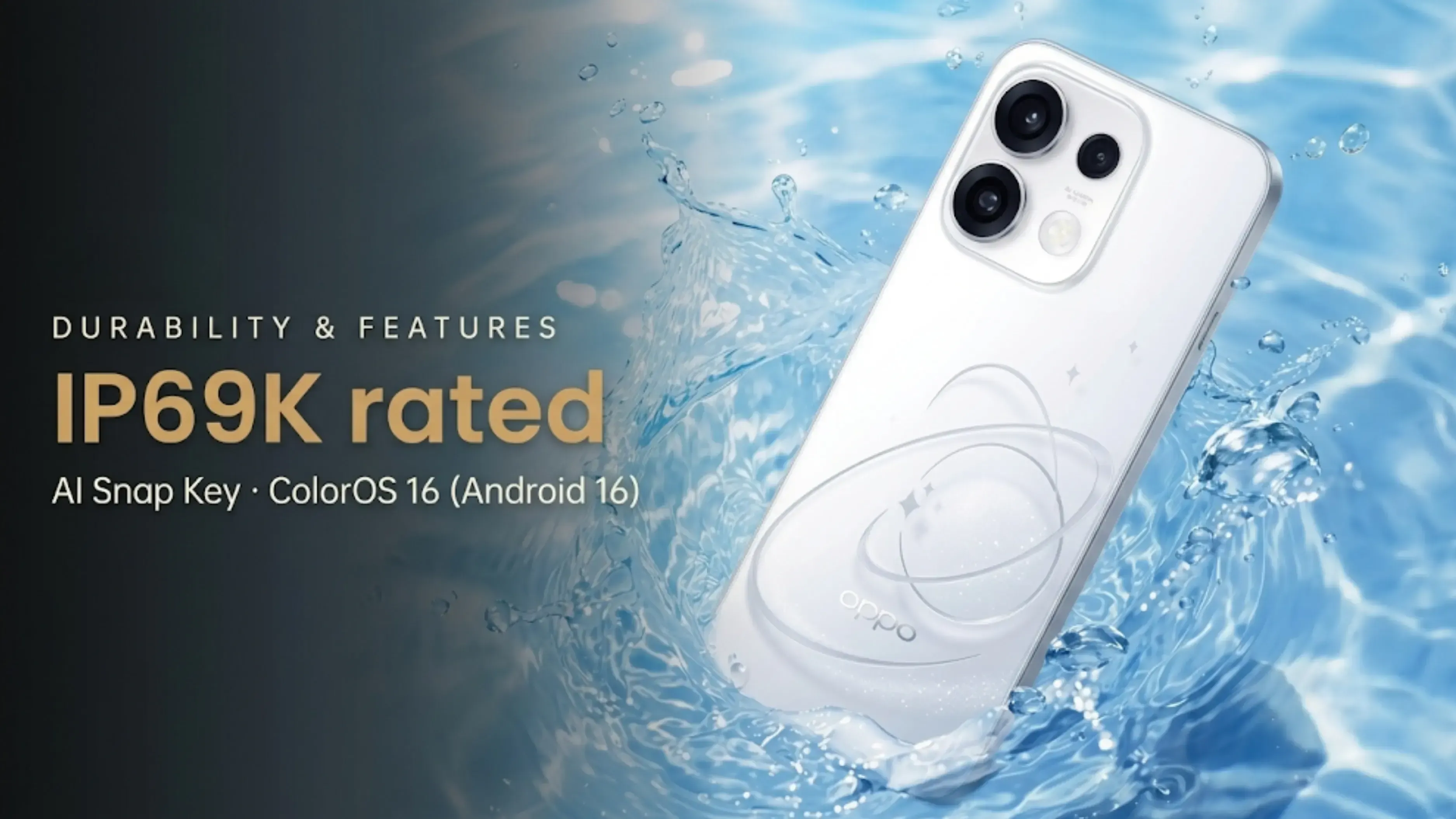 Oppo Reno 16F 5G Durability