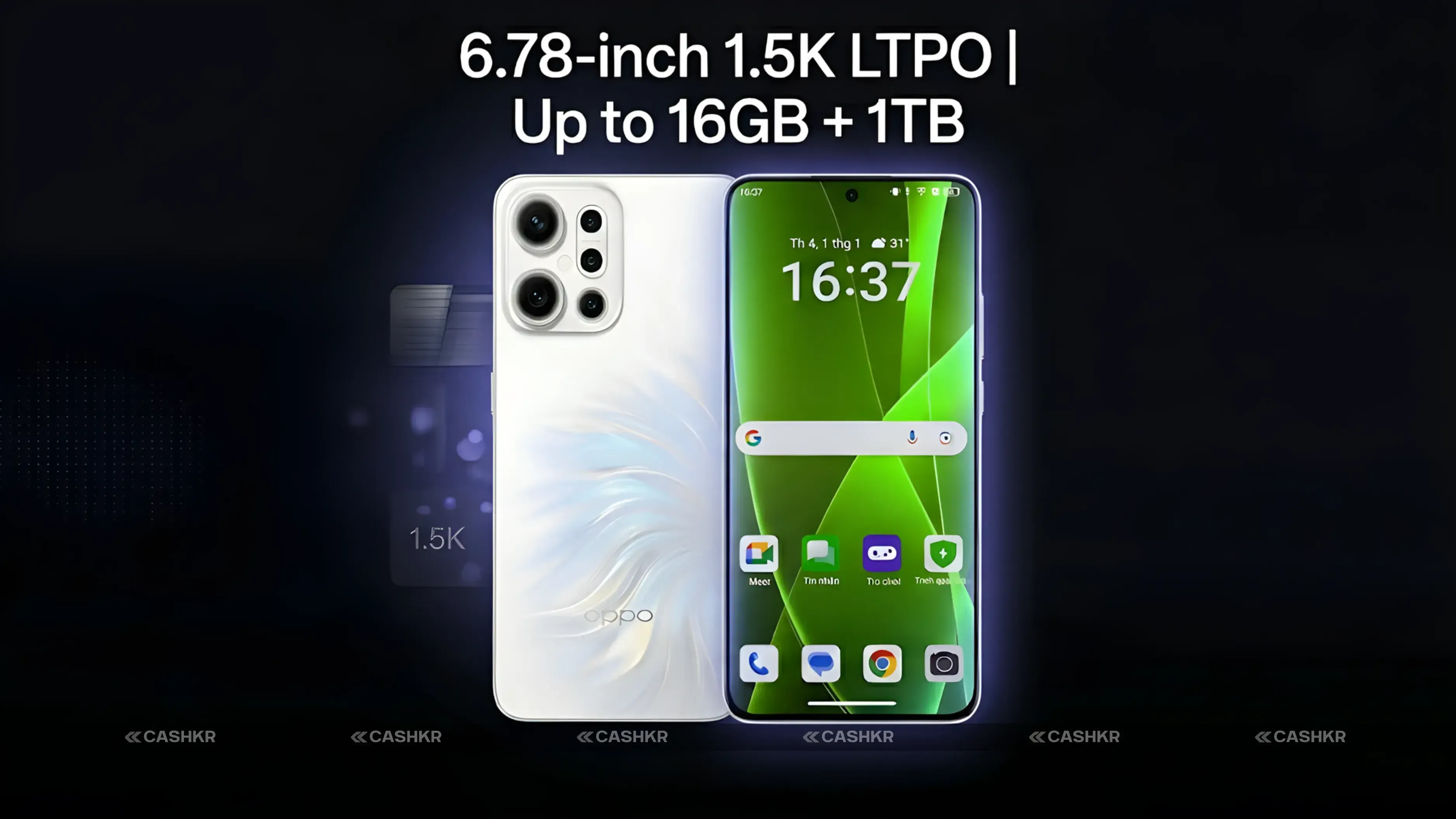 Oppo Reno 16 Pro Display