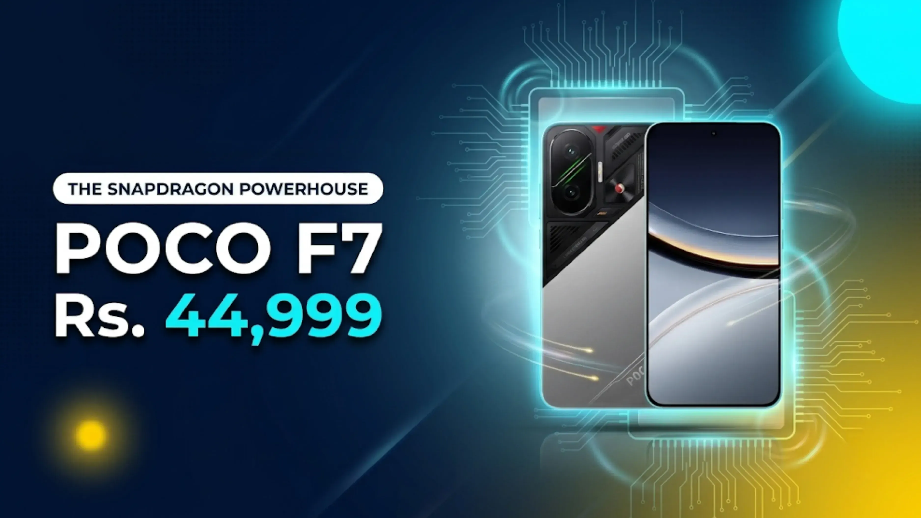 POCO F7 Price in India