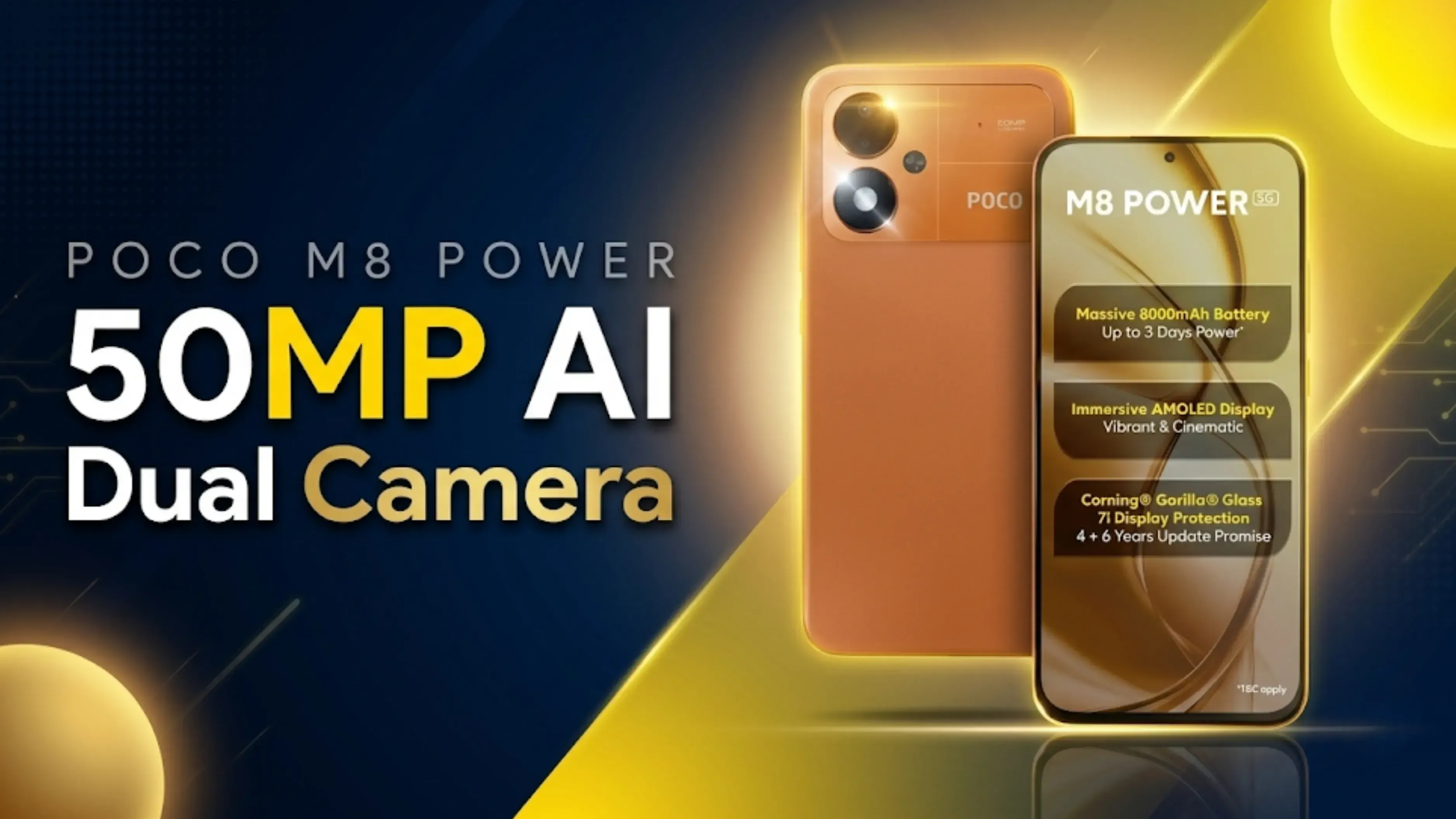 Poco M8 Power Camera