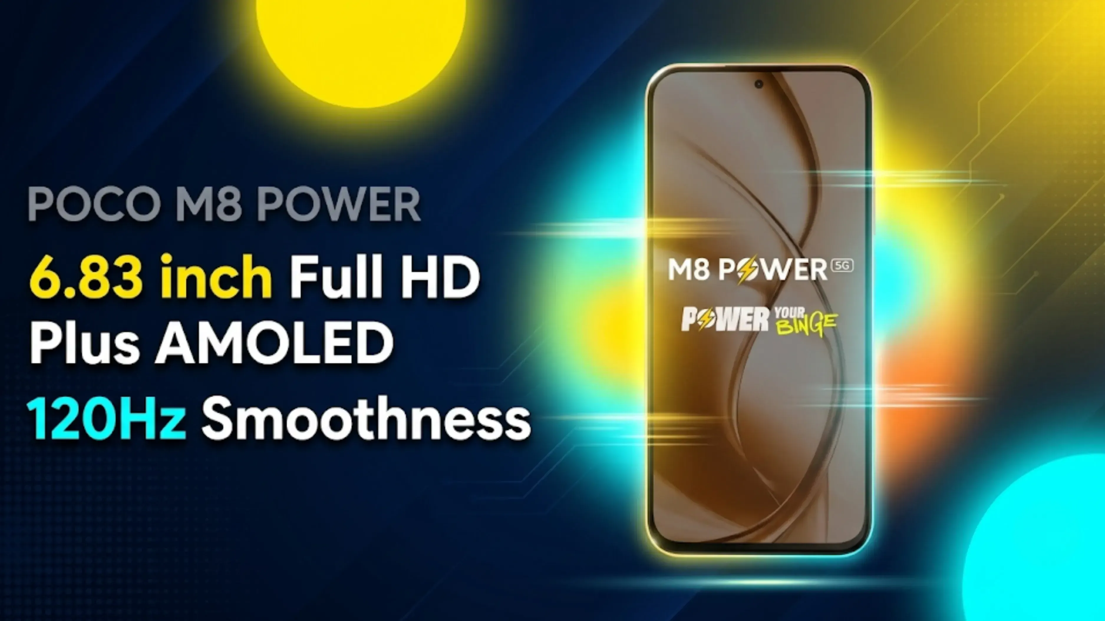 Poco M8 Power Display