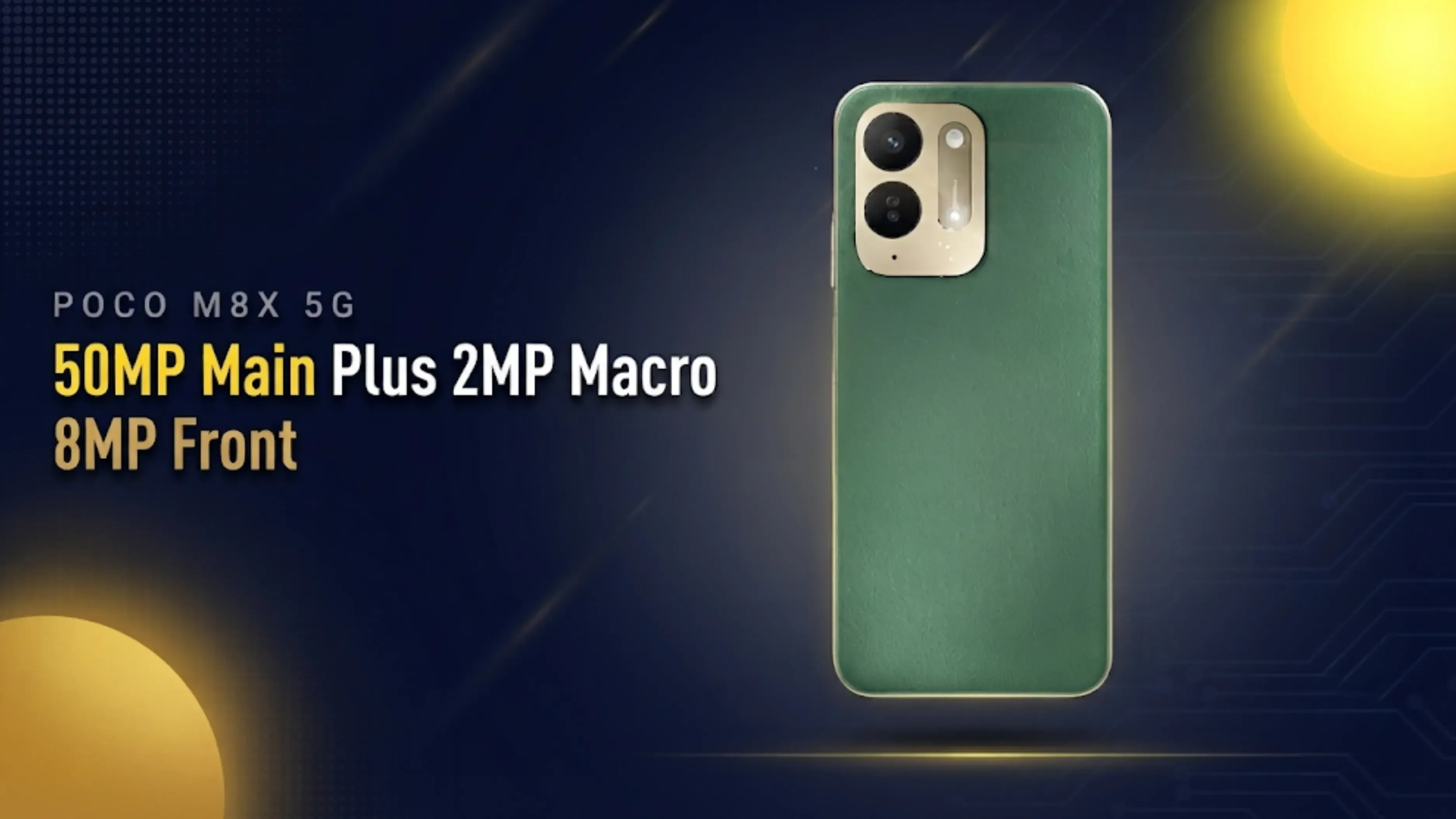 Poco M8x 5G Camera