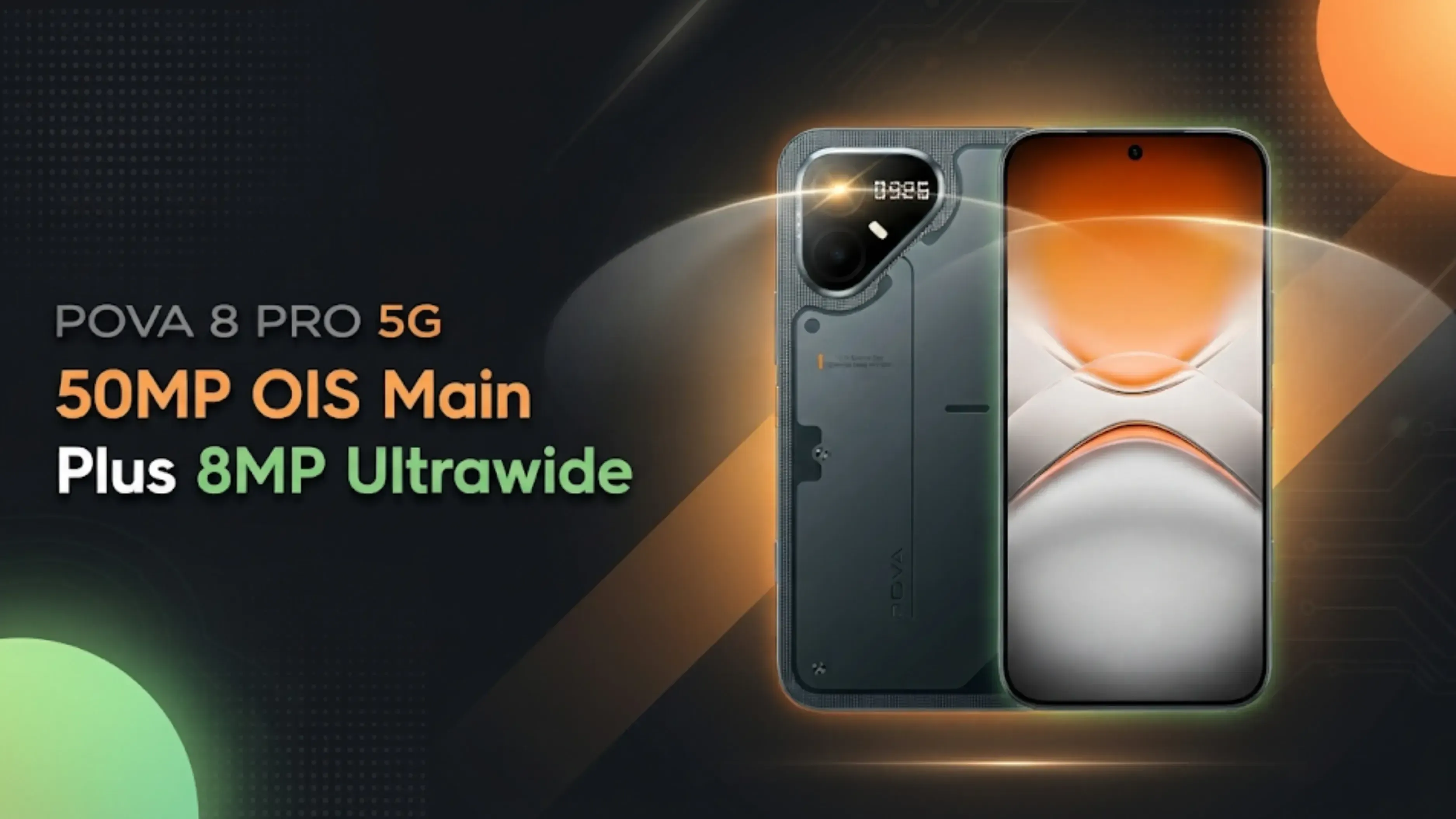 Pova 8 Pro 5G Camera