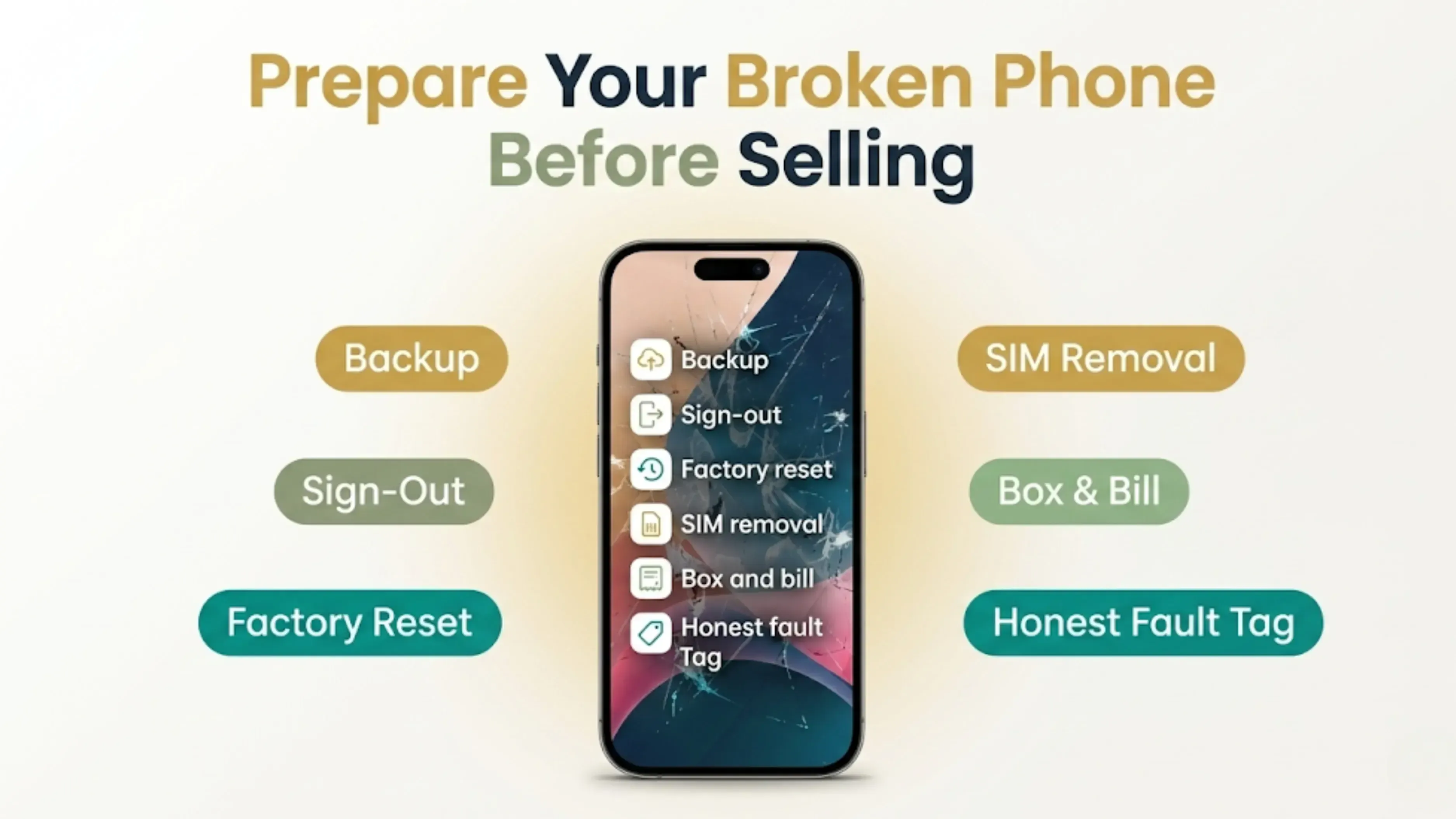 Prepare Your Broken Phone Before Selling