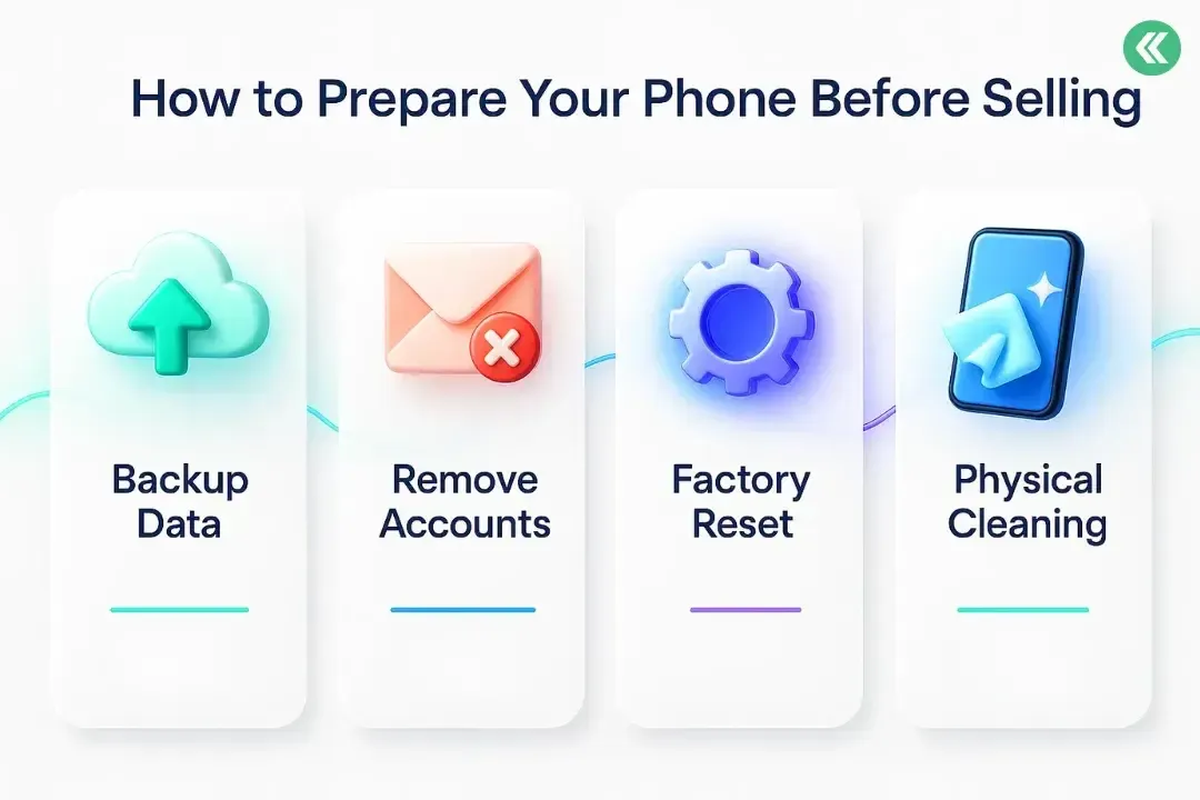 Prepare your phone for sell