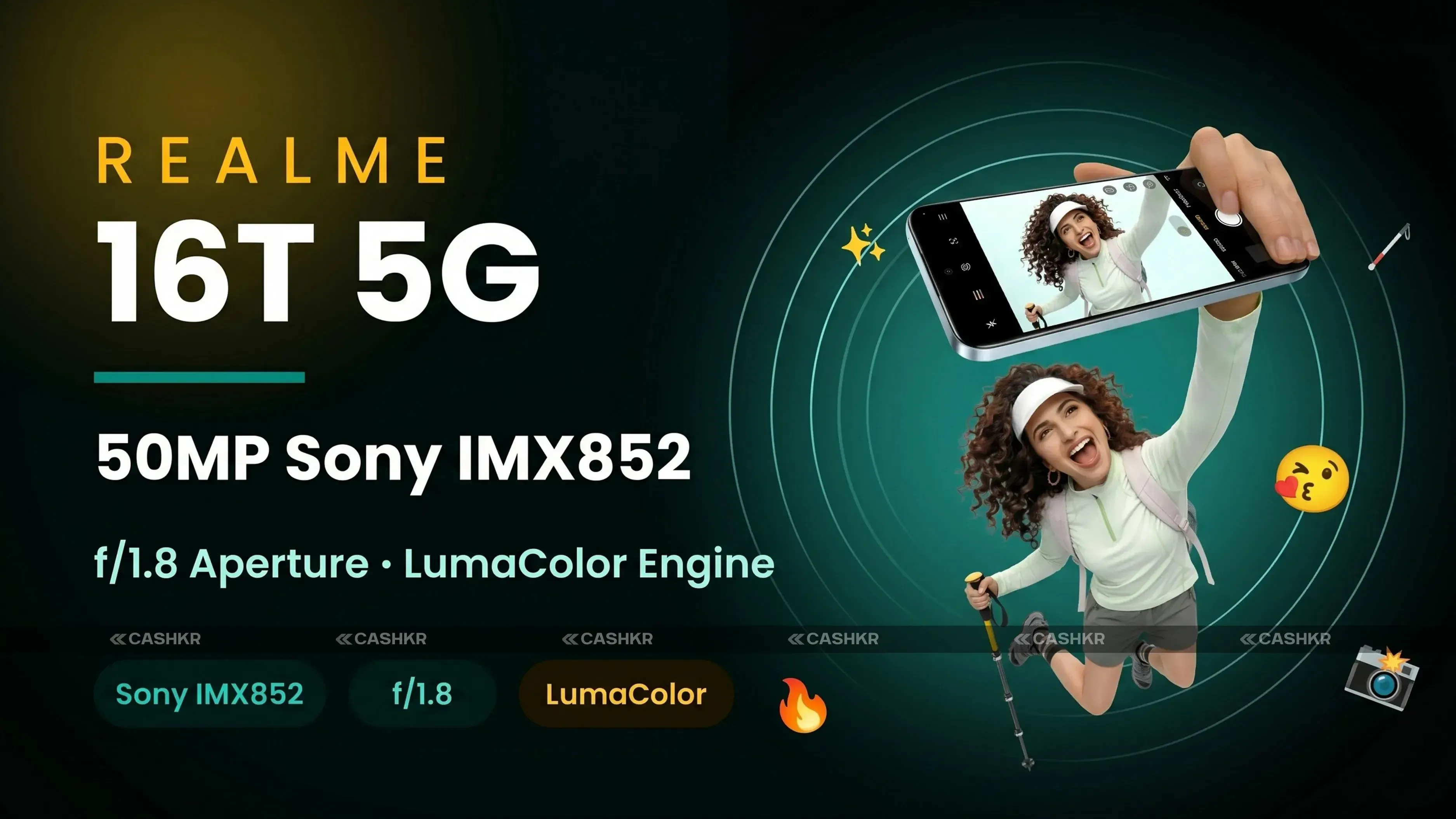 Realme 16T 5G Camera