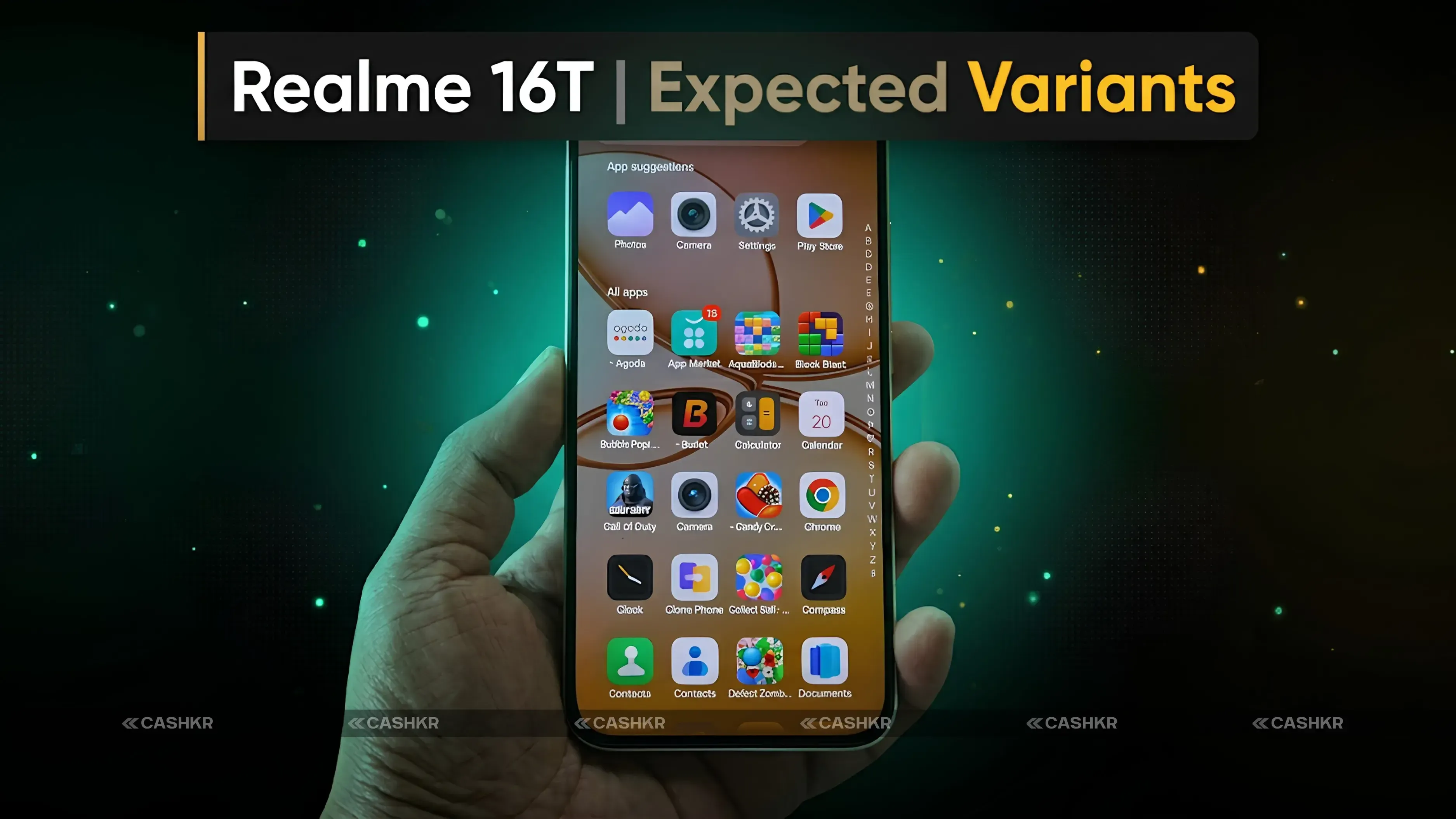 Realme 16T Expected Variants