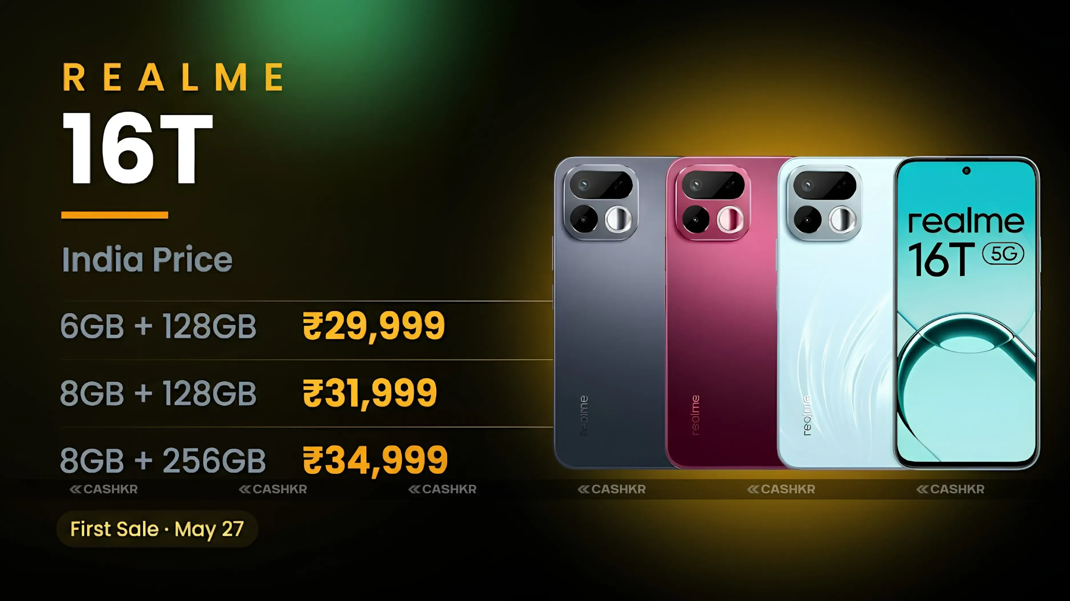 Realme 16T Price in India