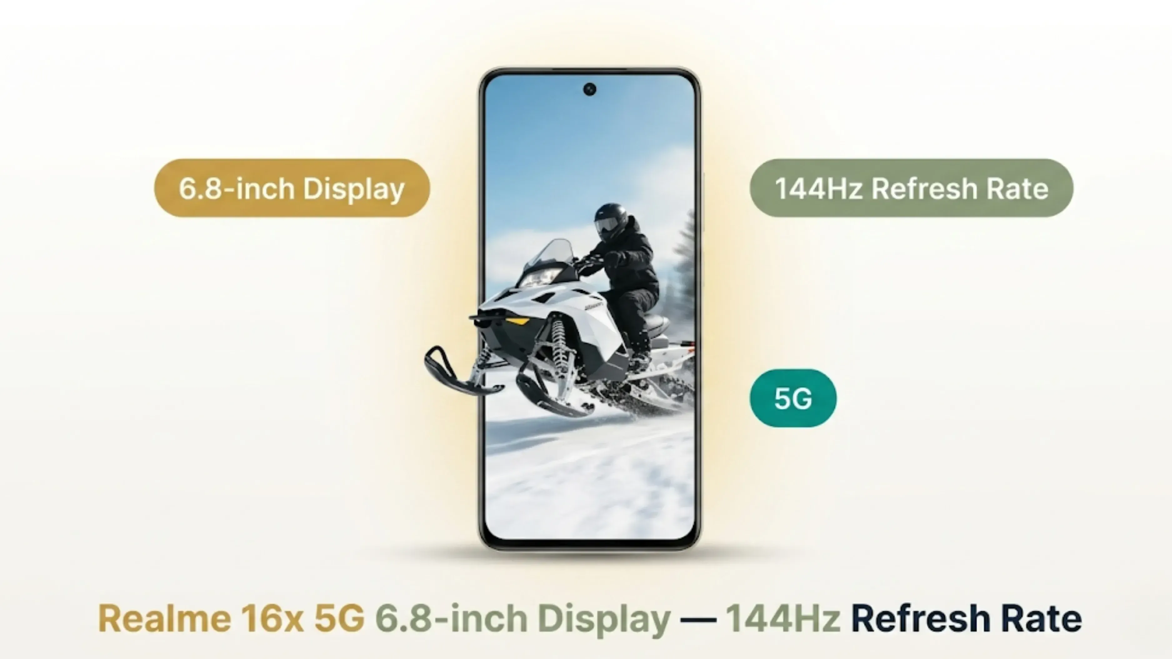 Realme 16x 5G Display