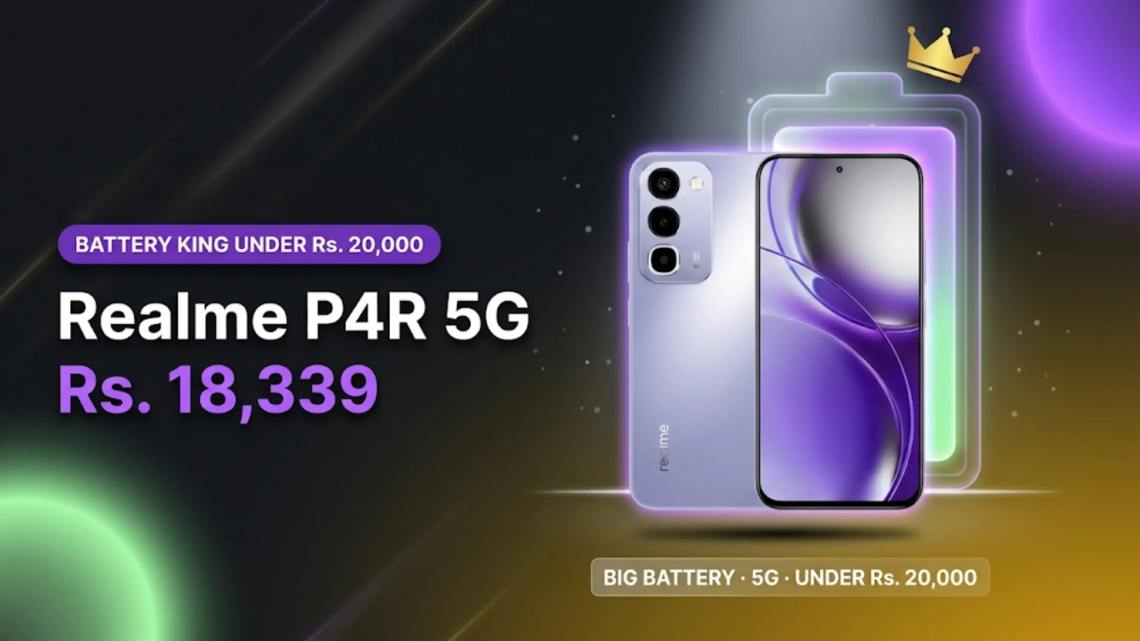 Realme P4R 5G Price in India