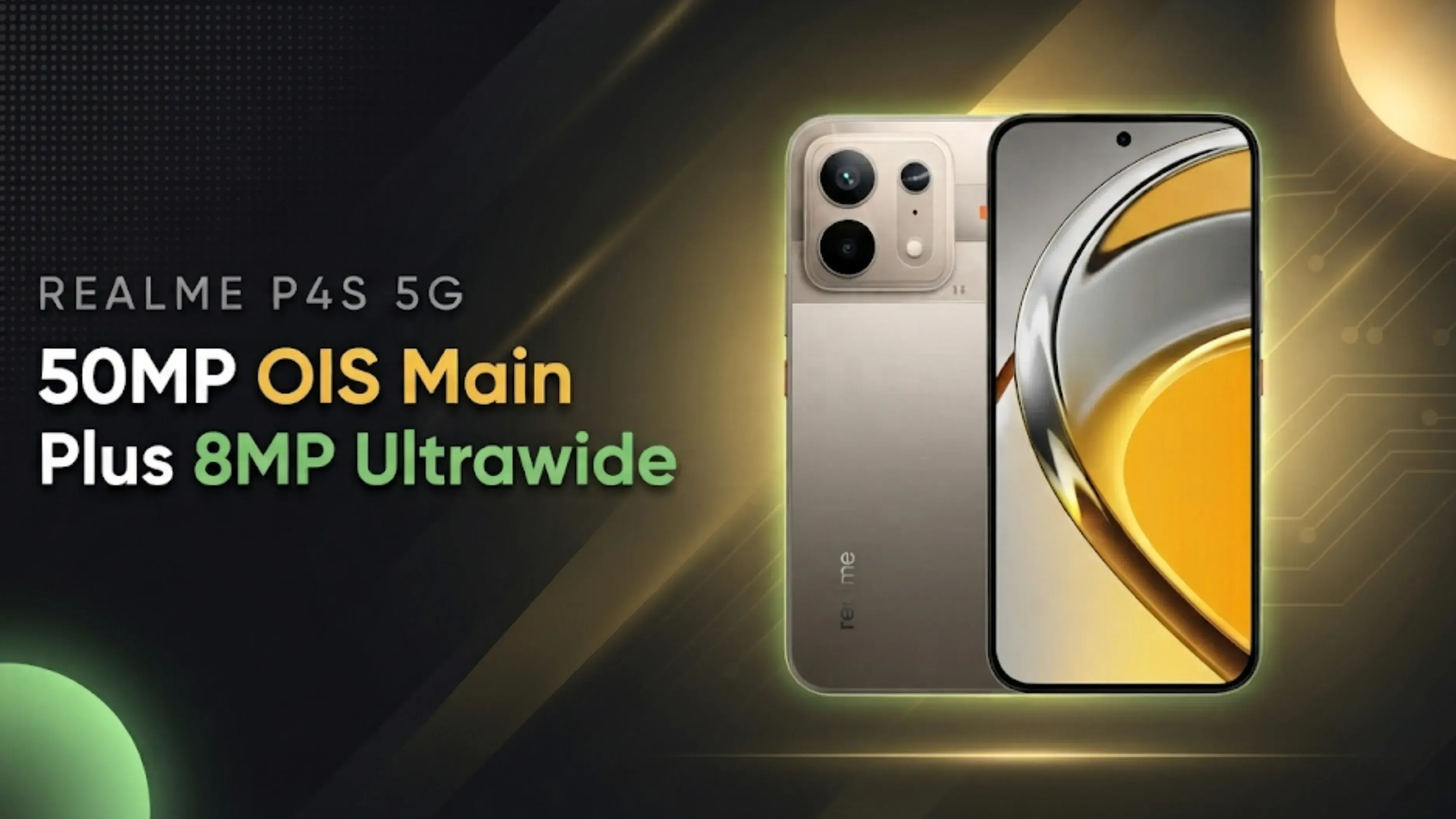 Realme P4s 5G Camera