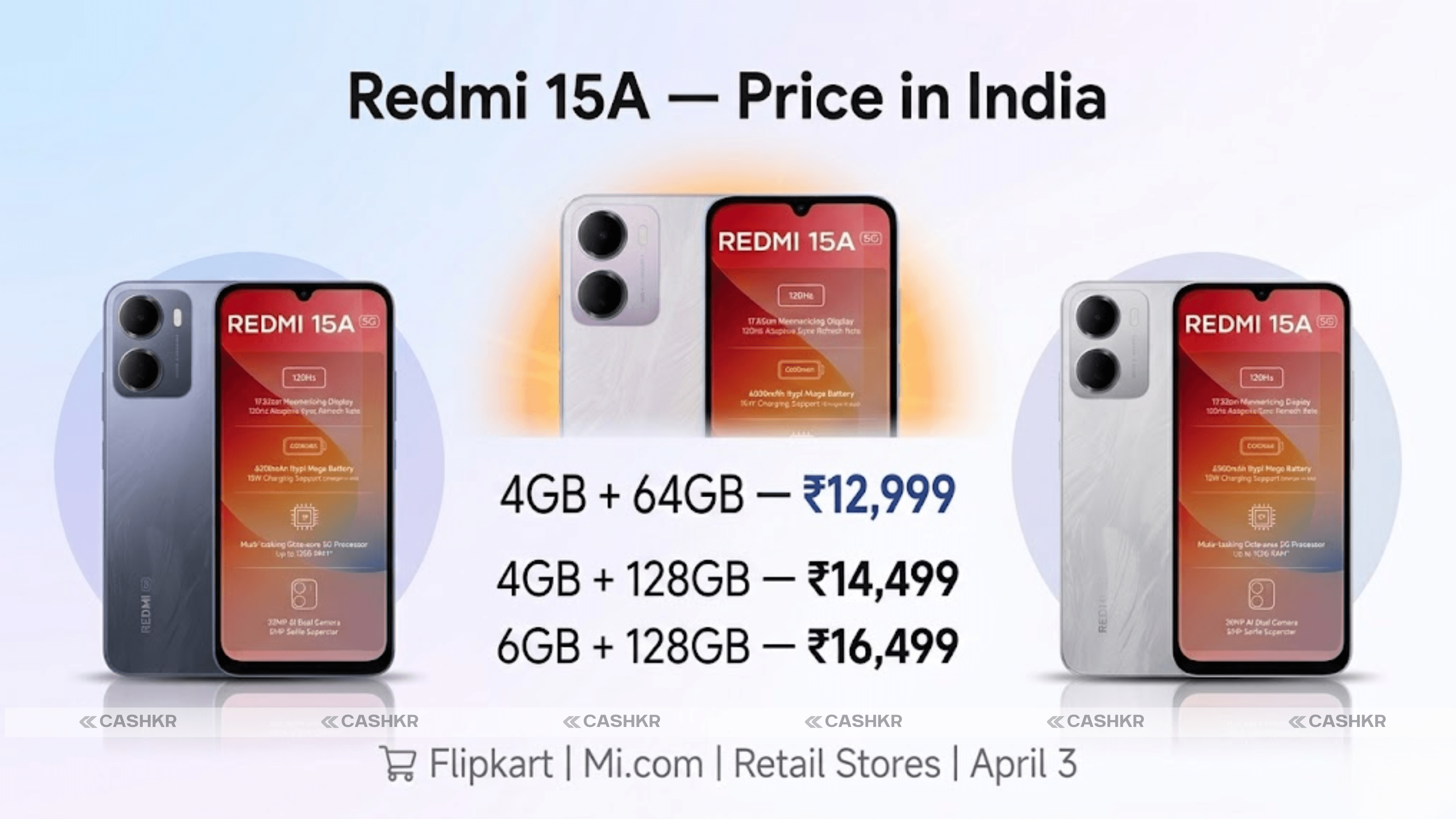 Redmi 15A price