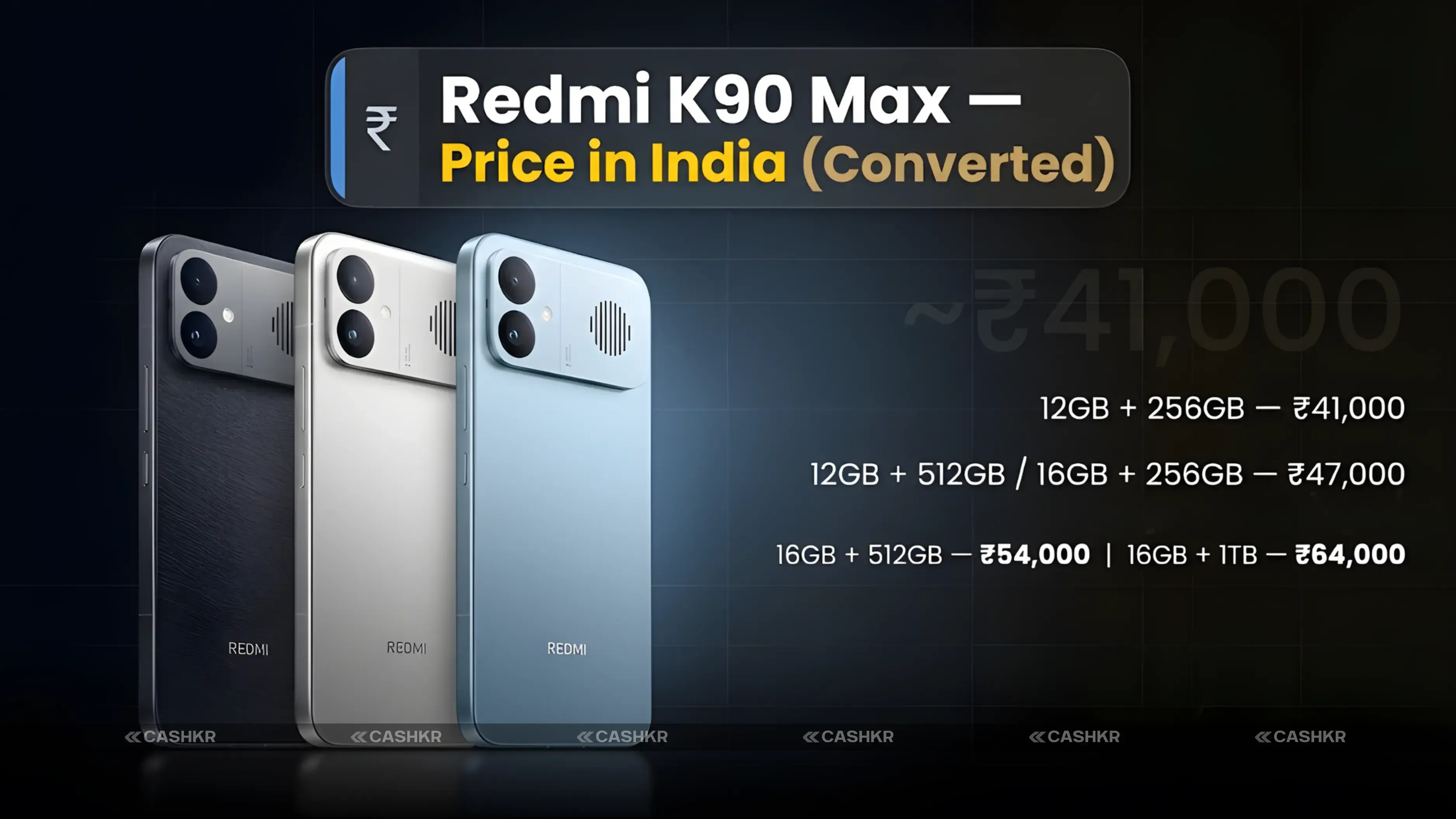 Redmi K90 Max Price