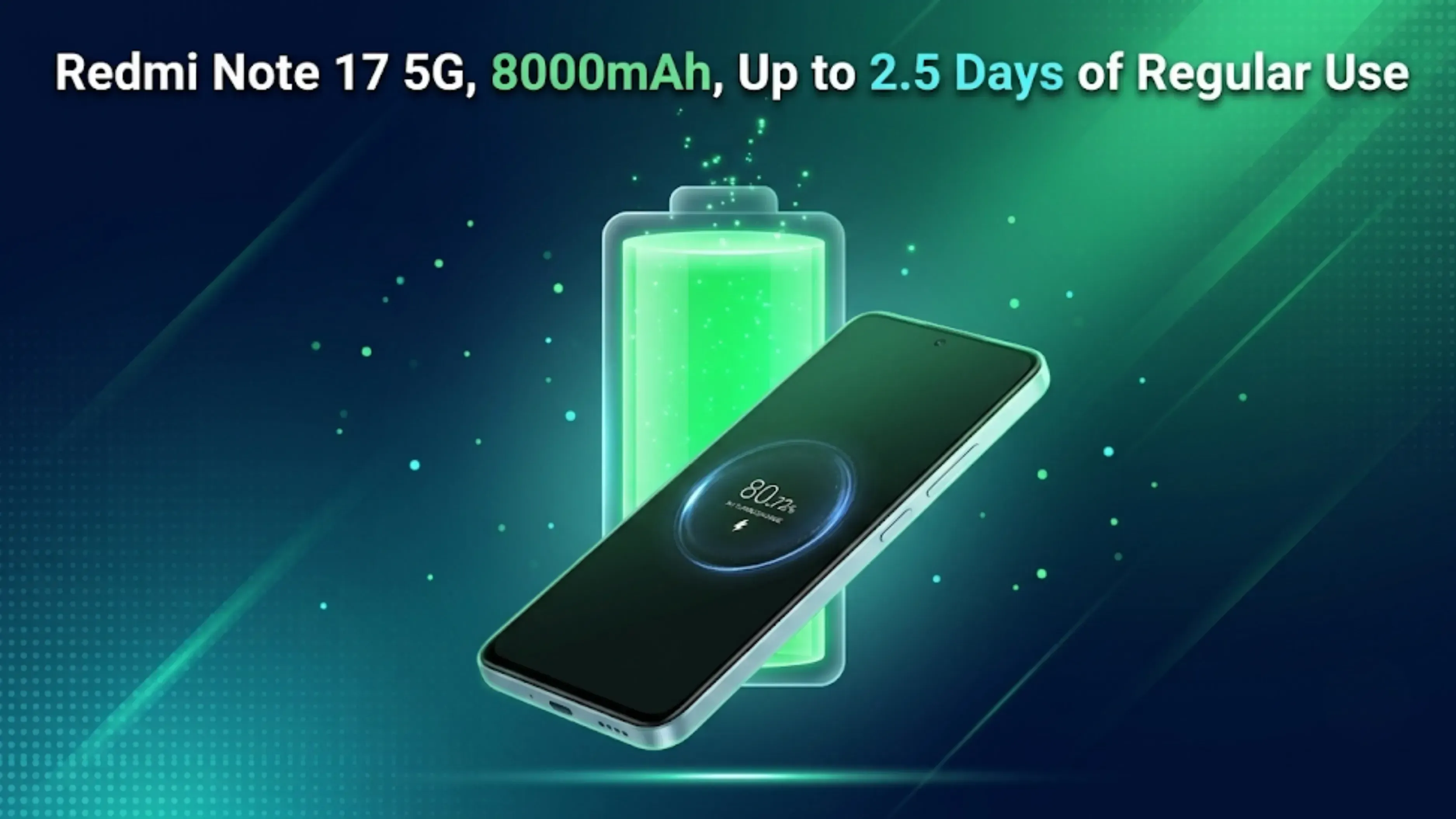 Redmi Note 17 5G Battery