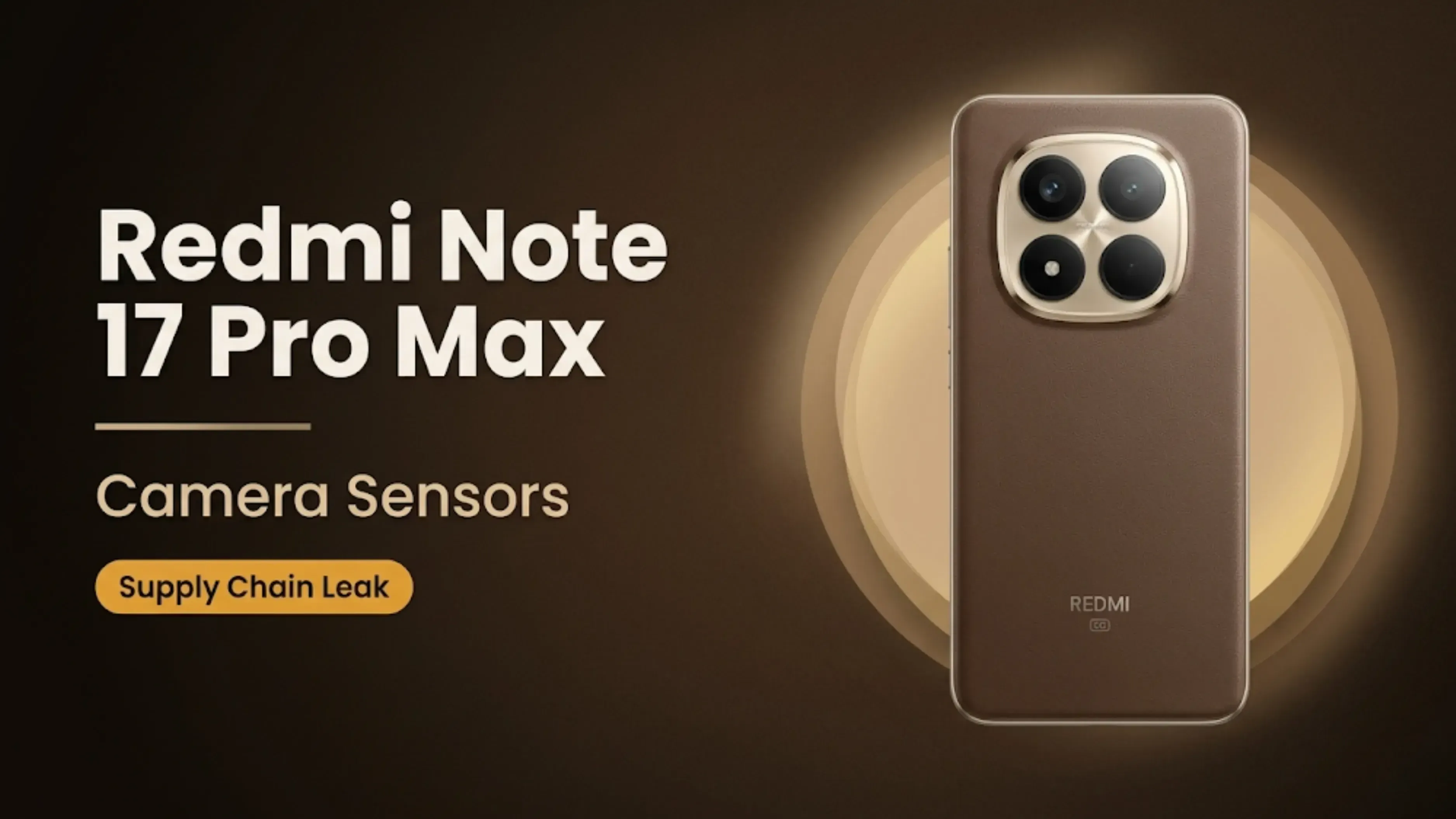 Redmi Note 17 Camera