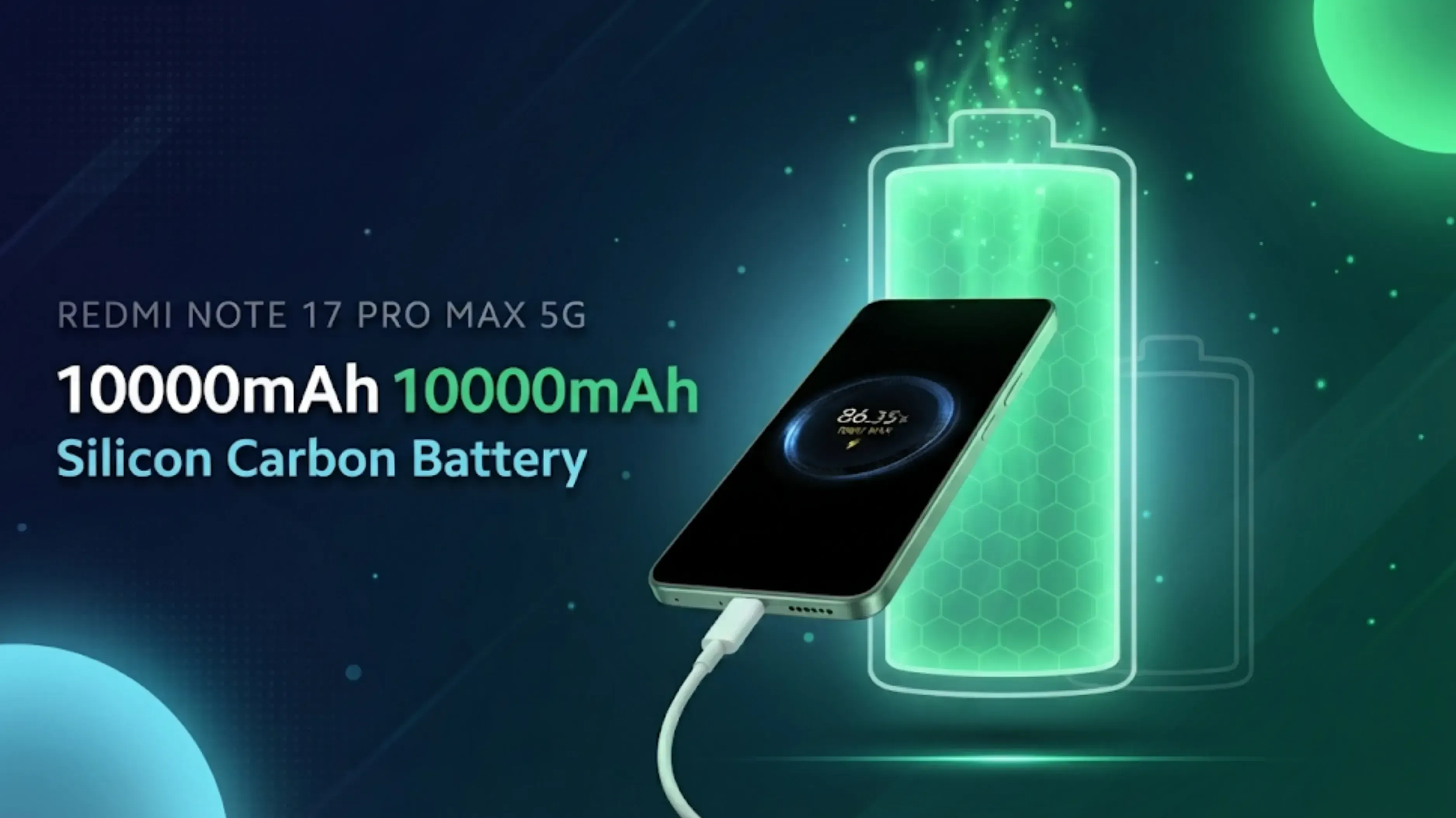Redmi Note 17 Pro Max 5G Battery