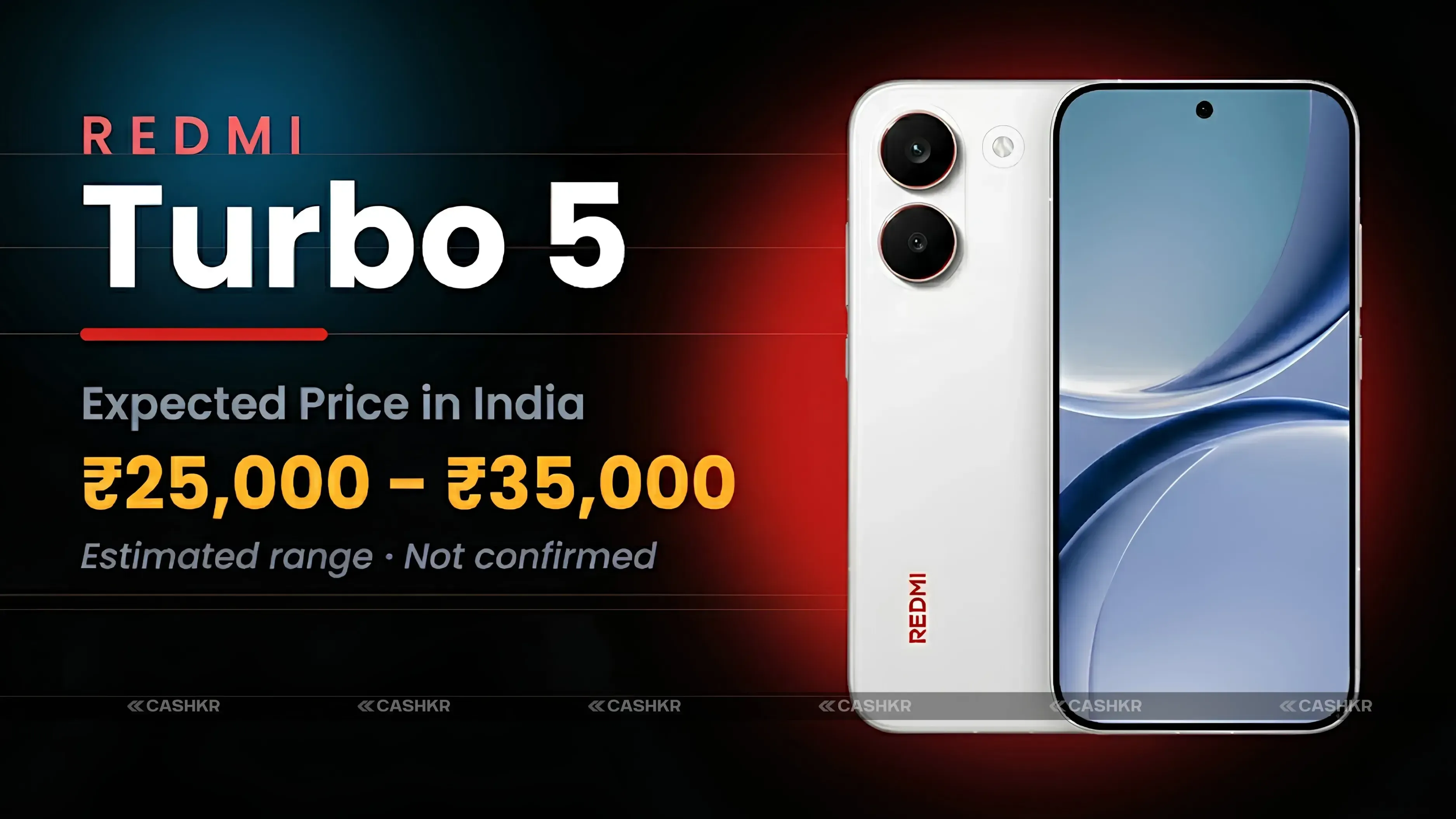 Redmi Turbo 5 Price in India