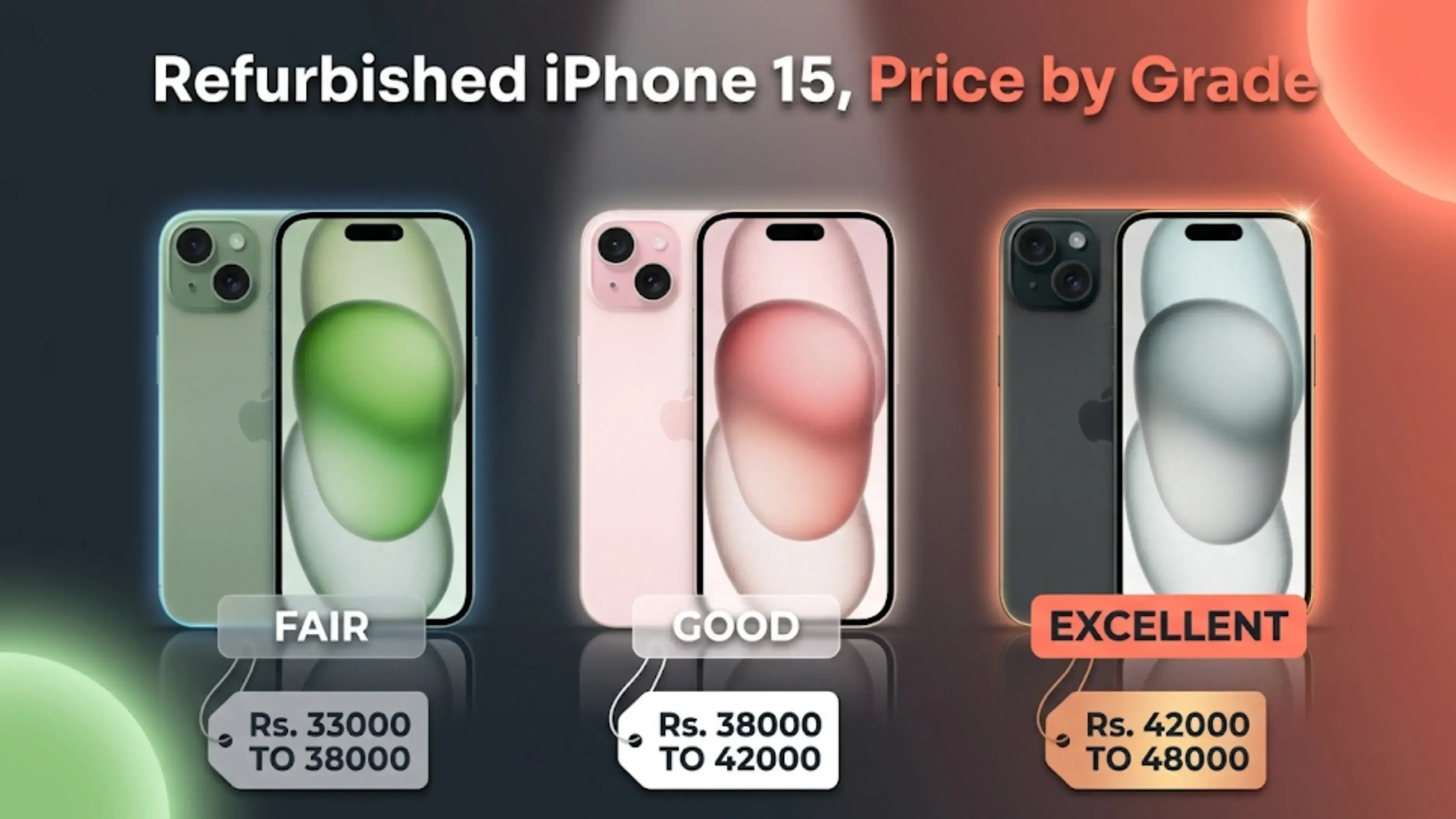 Refurbished iPhone 15 Price