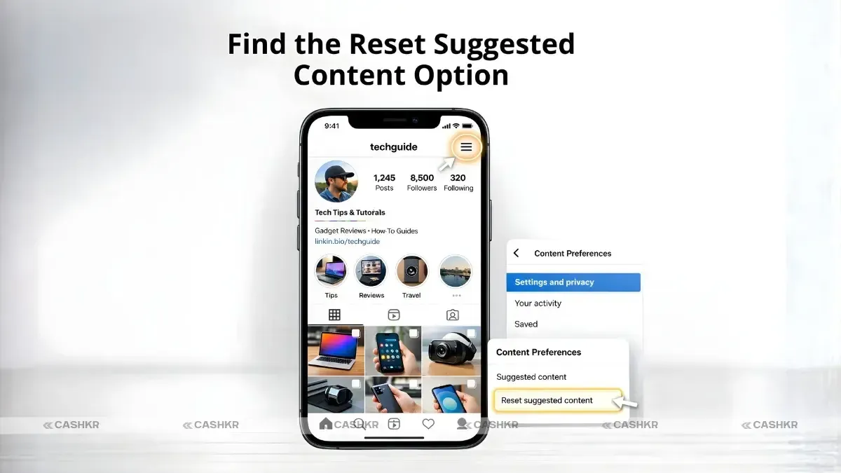 Reset Suggested Content