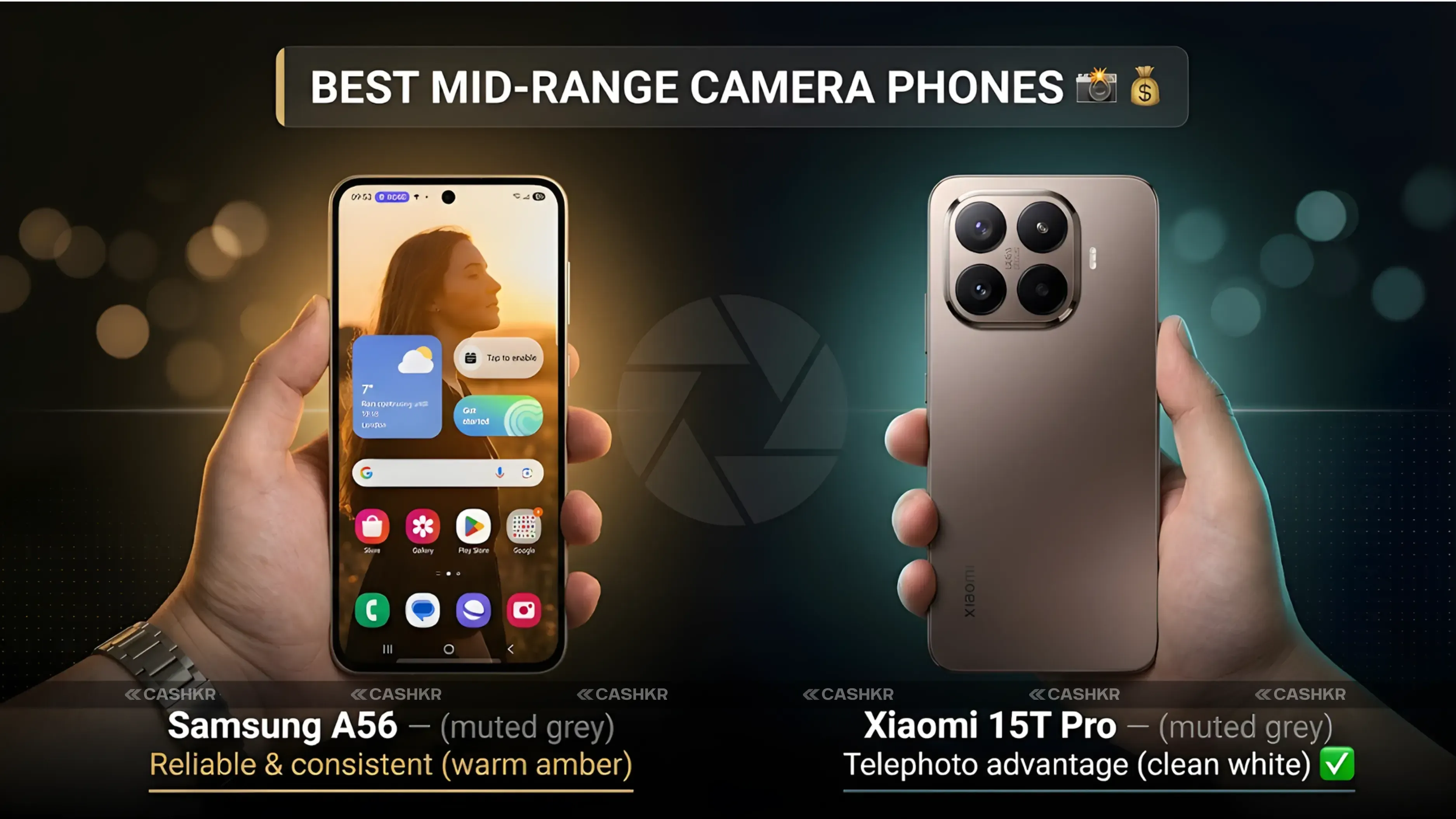 Samsung A56 vs Xiaomi 15T Pro