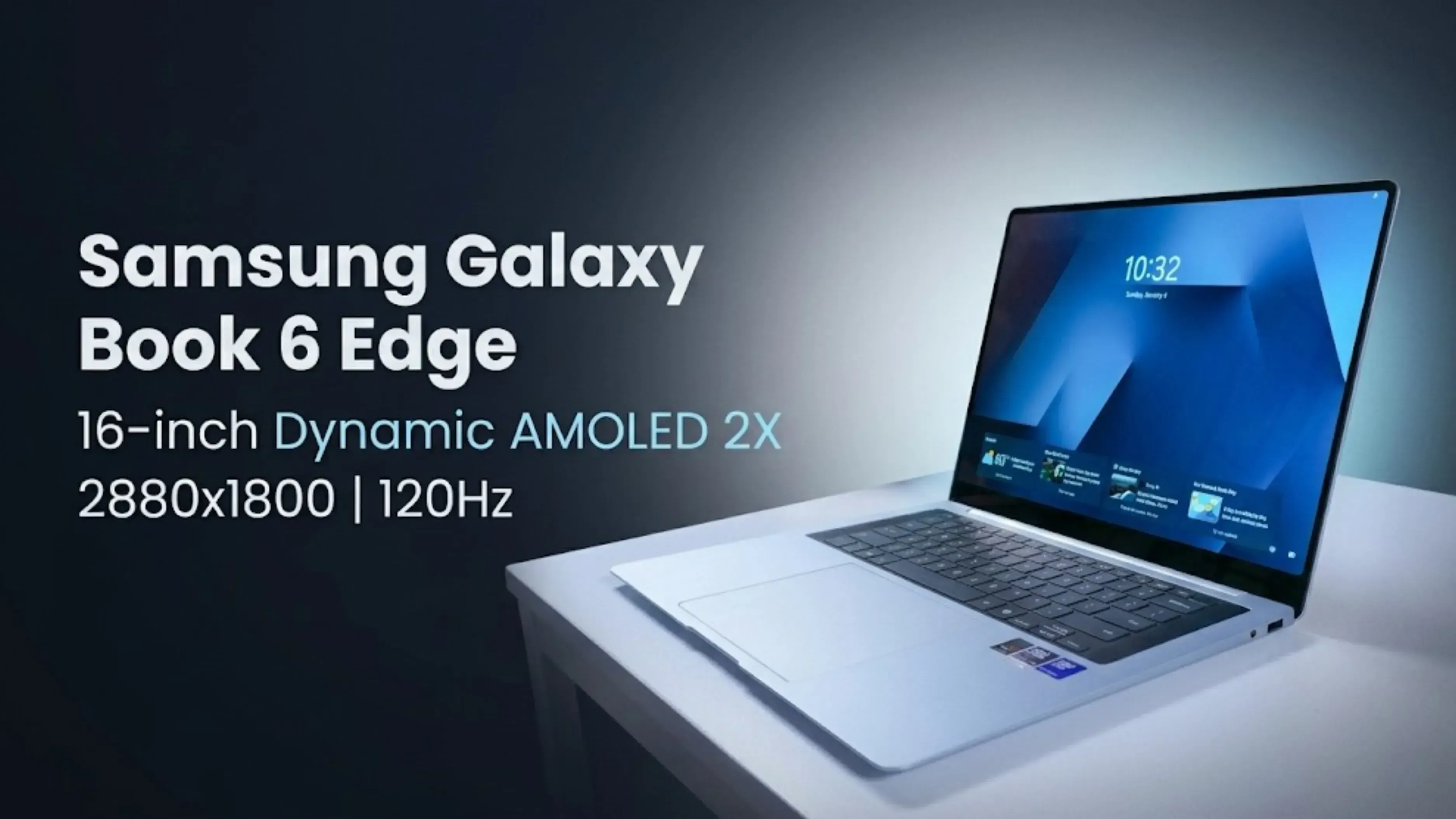 Samsung Galaxy Book 6 Edge Display