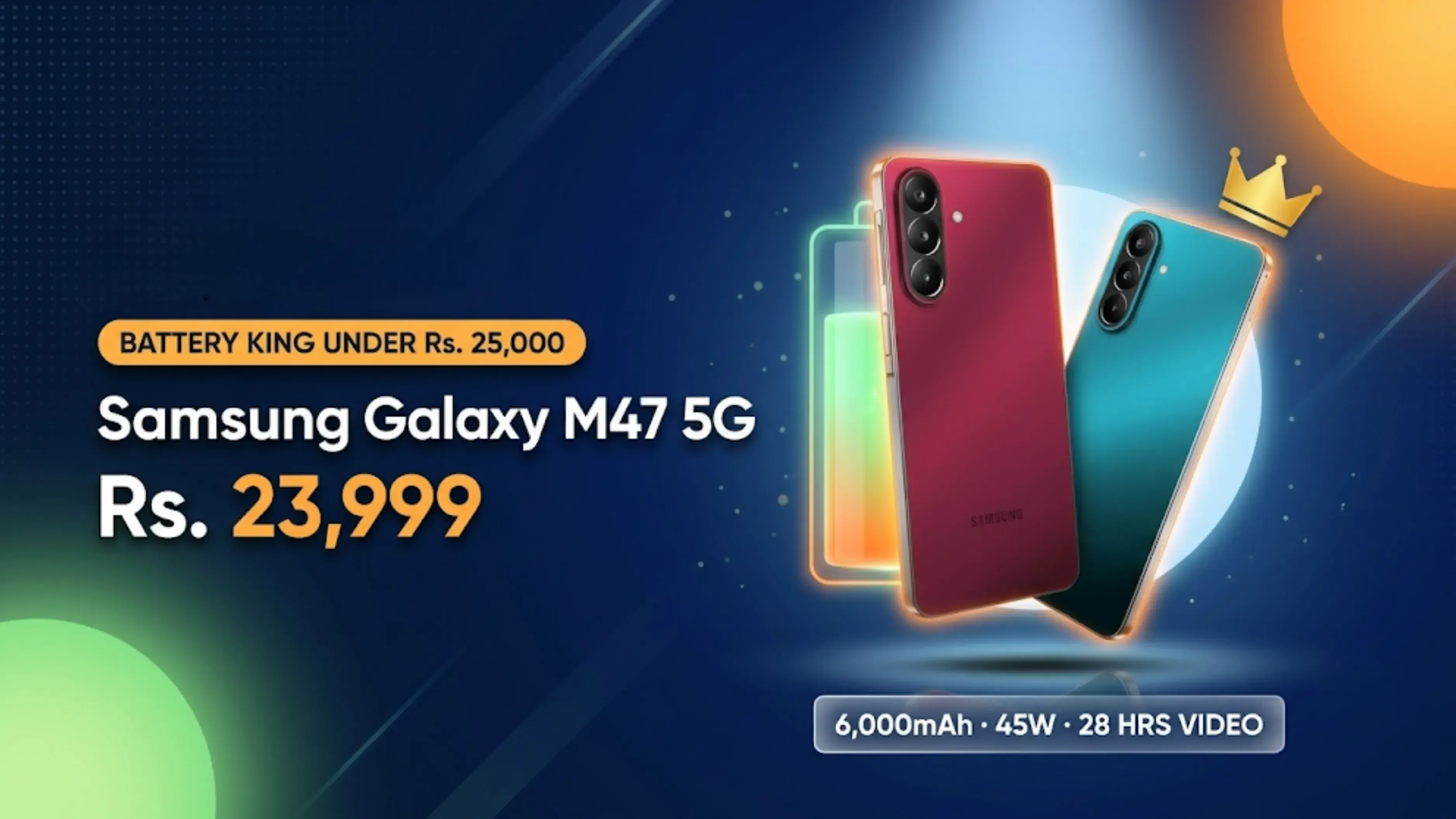 Samsung Galaxy M47 5G Price in India