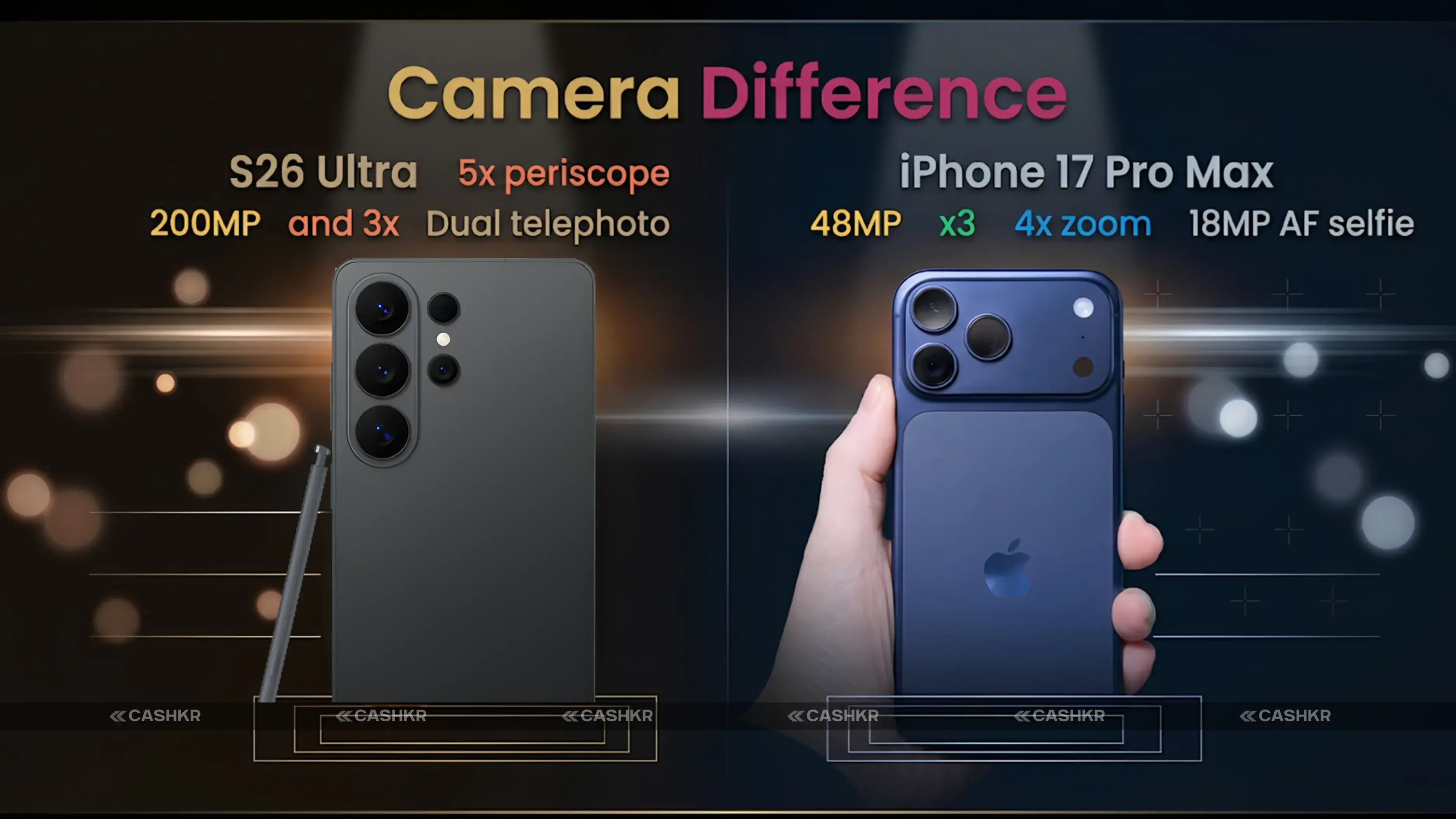 Samsung Galaxy S26 Ultra vs iPhone 17 Pro Max Camera
