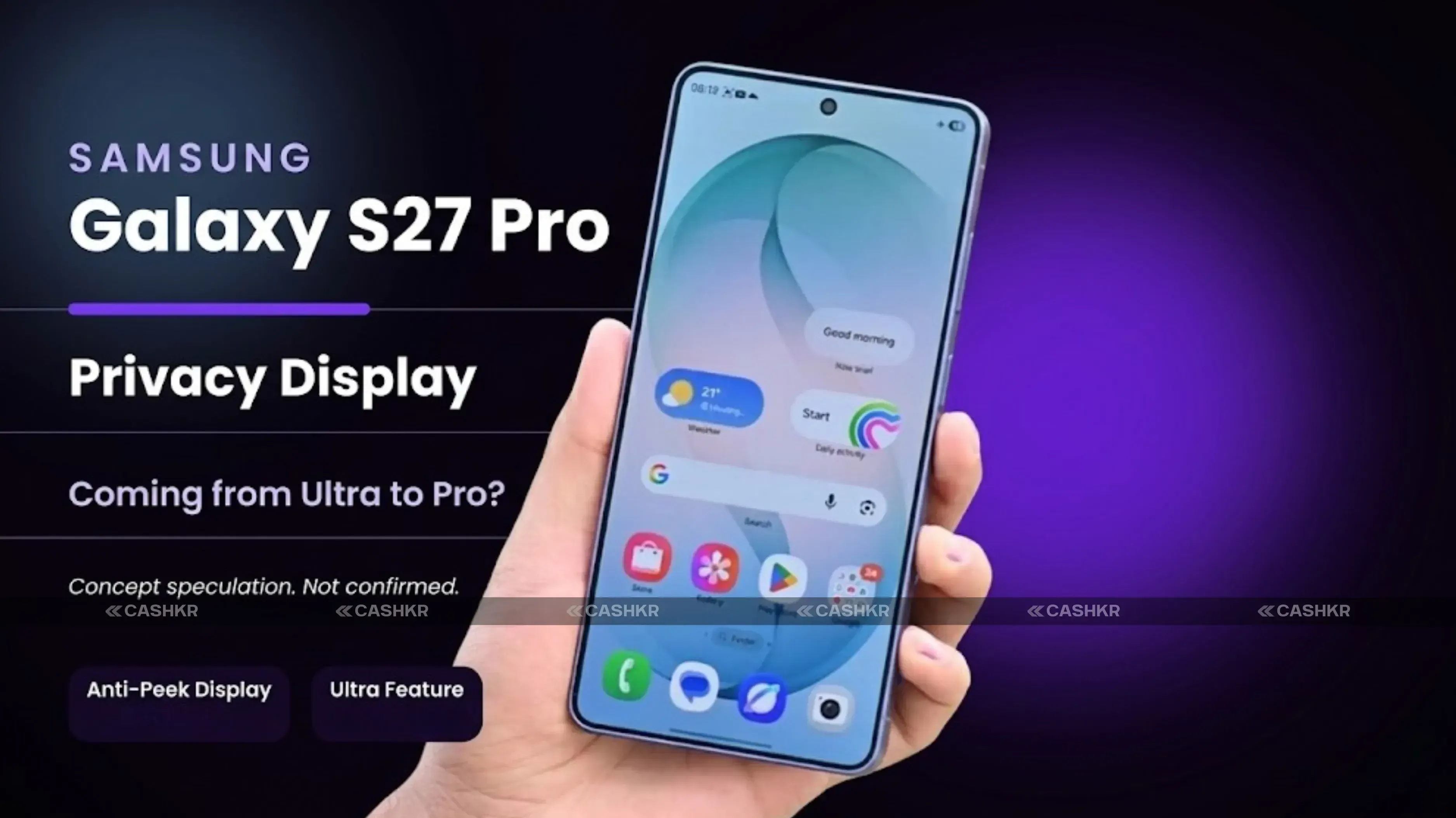Samsung Galaxy S27 Pro Display Leaked
