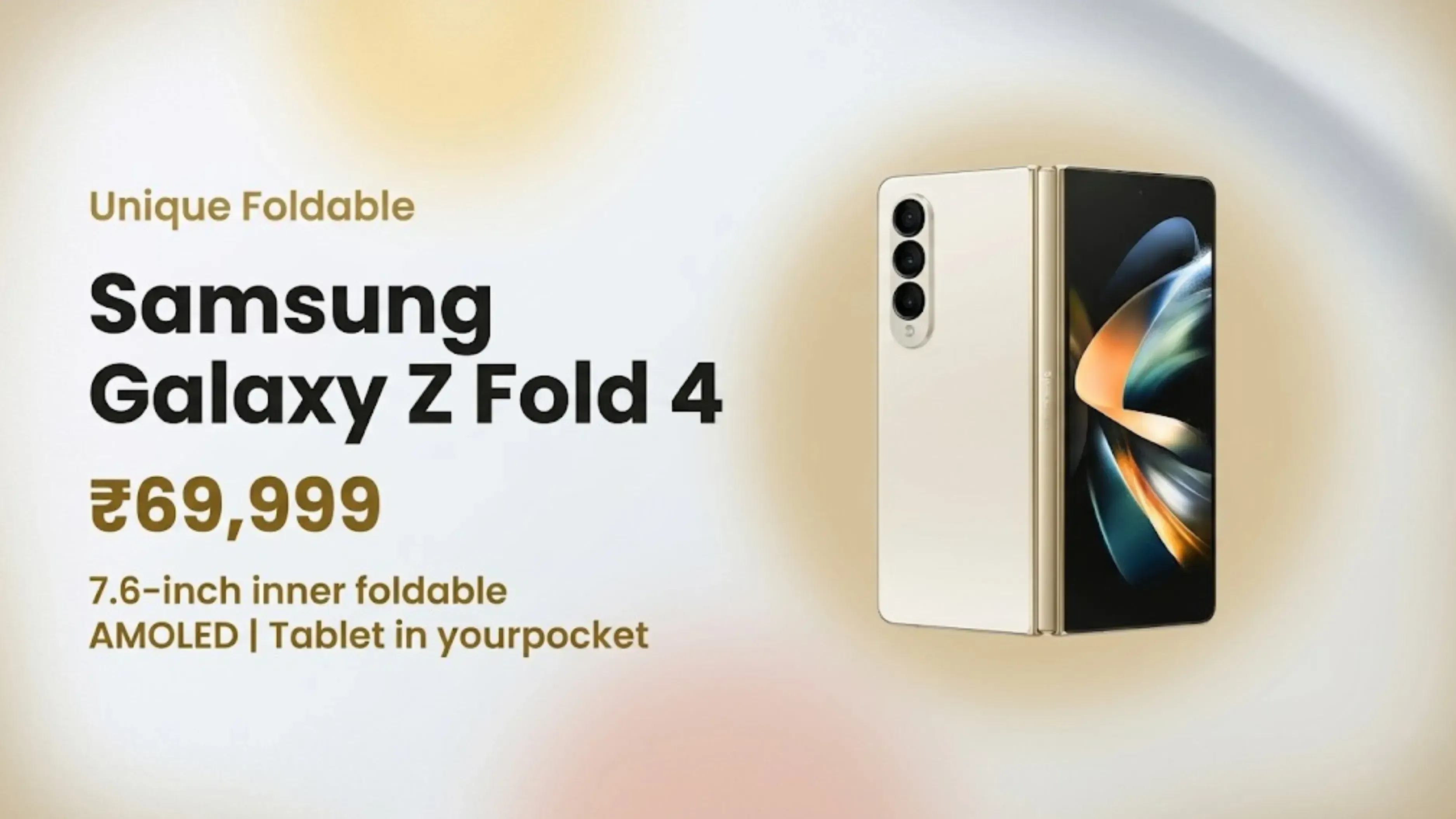 Samsung Galaxy Z Fold 4 Price