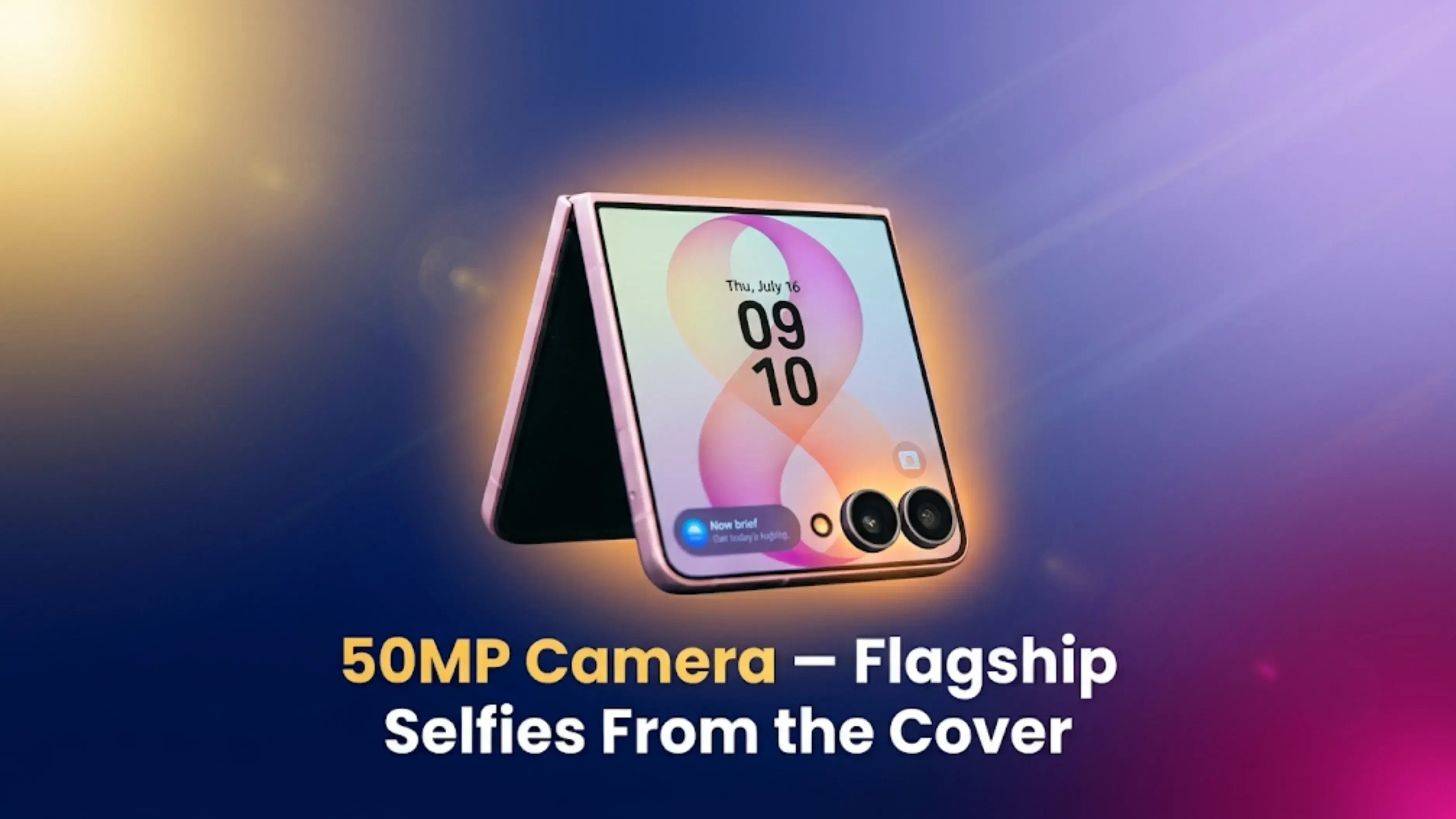 Samsung galaxy Z Flip 8 camera setup