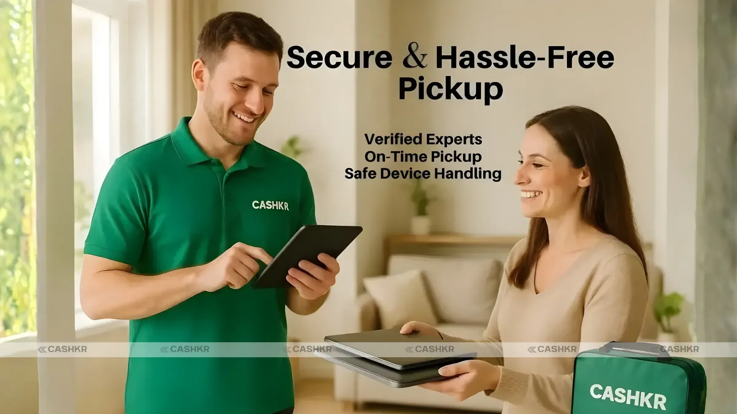 Secure & Hassle-Free Pickup