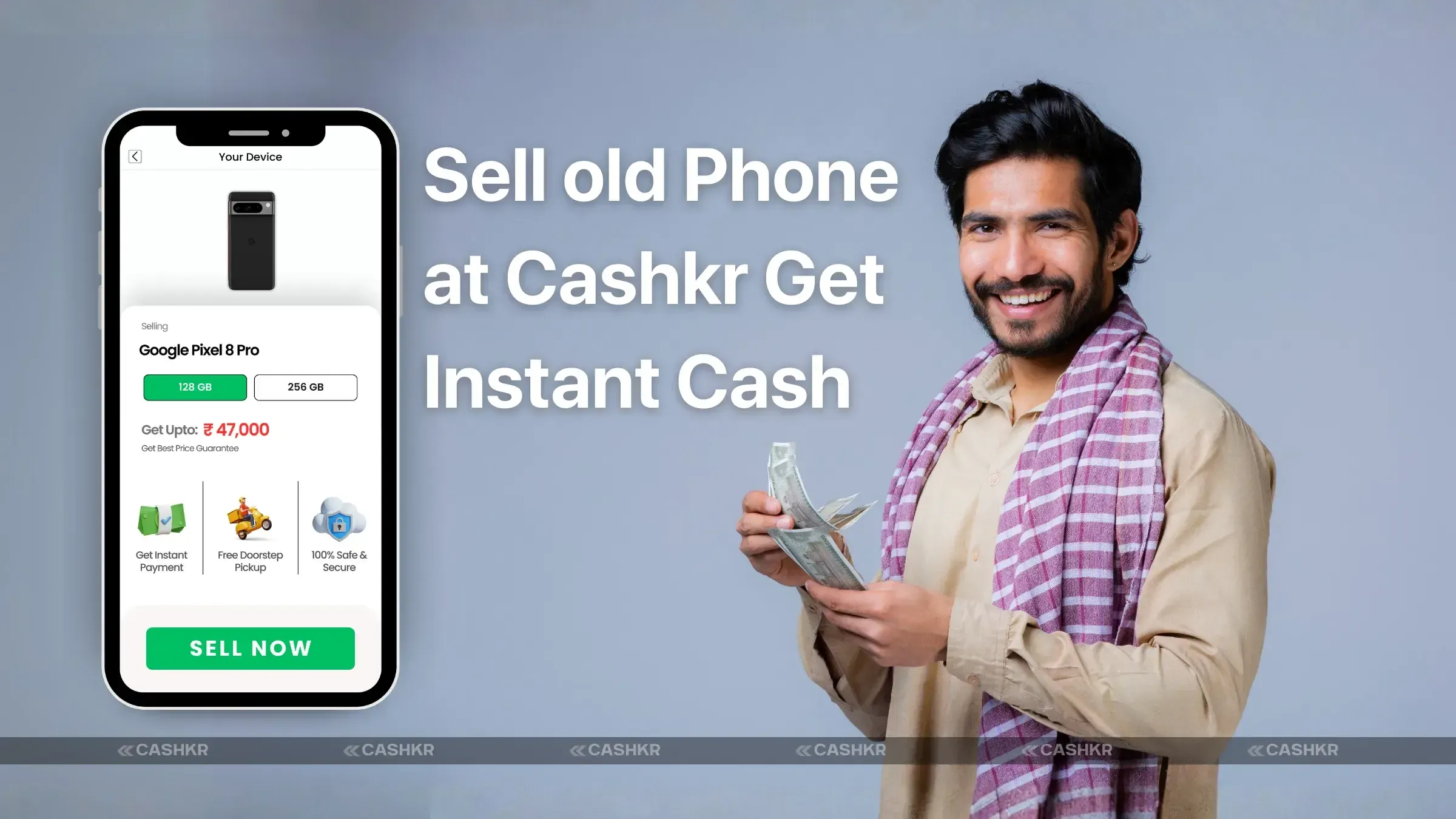 Sell old phone at Cashkr