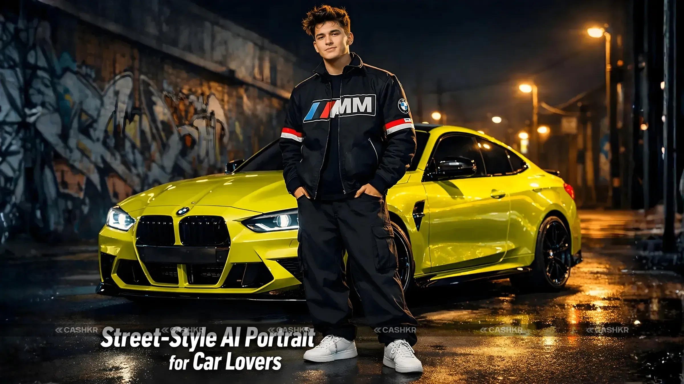 Street-Style AI potrait