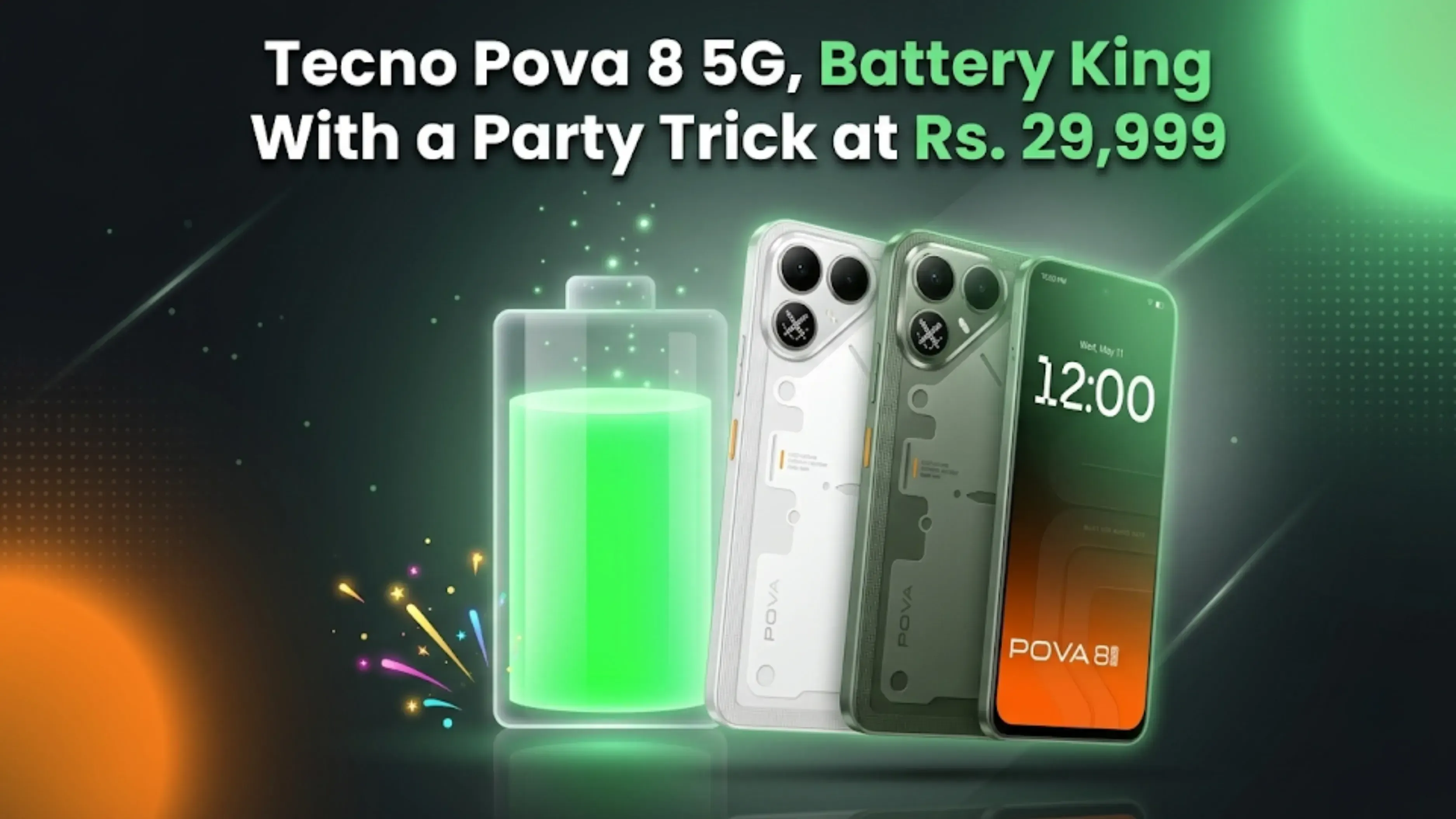 Tecno Pova 8 5G Price in India