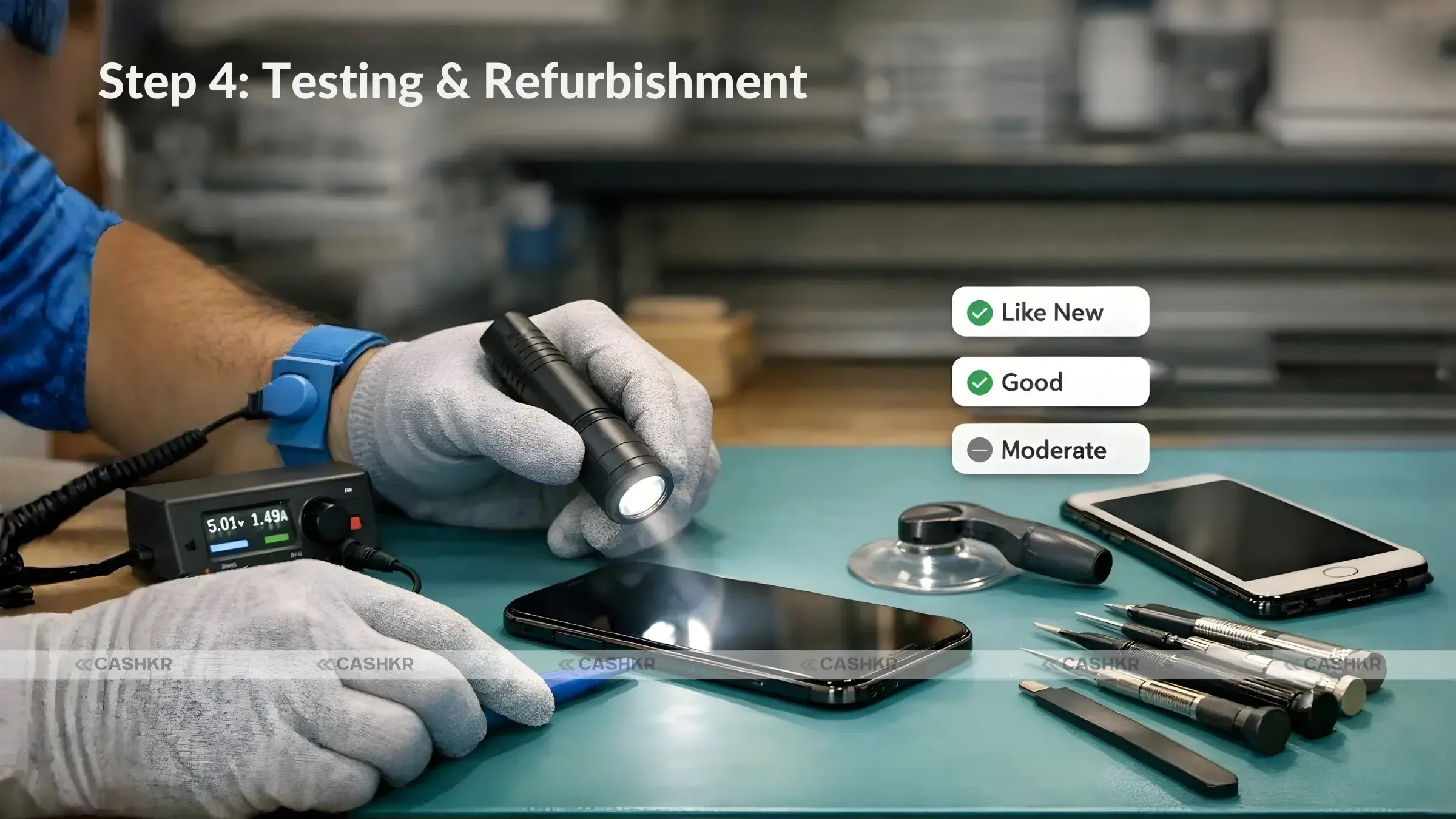 Testing & Refurbishment