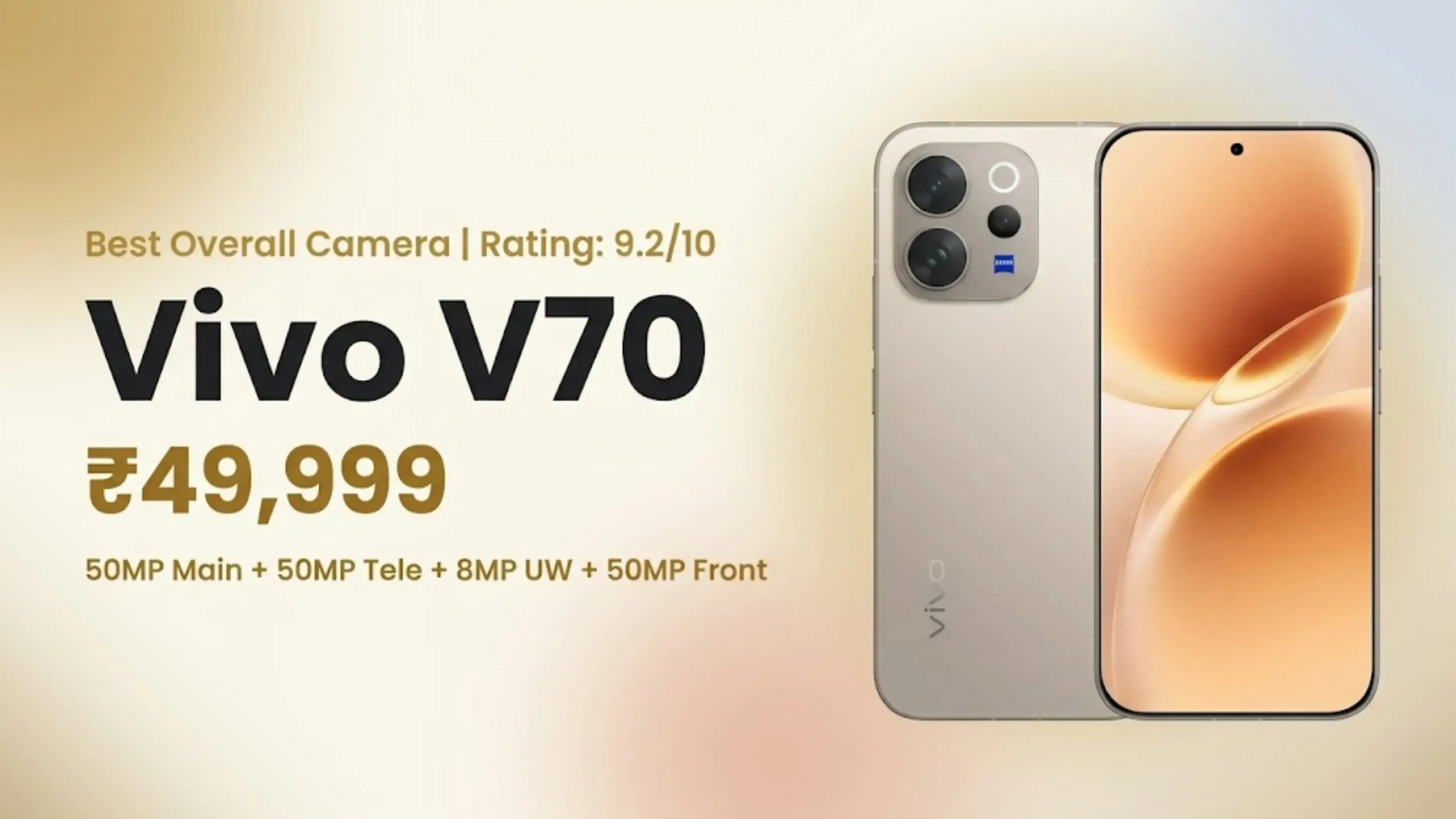 Vivo V70 Price