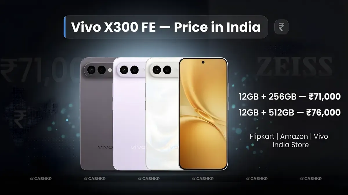Vivo X300 FE Price in India