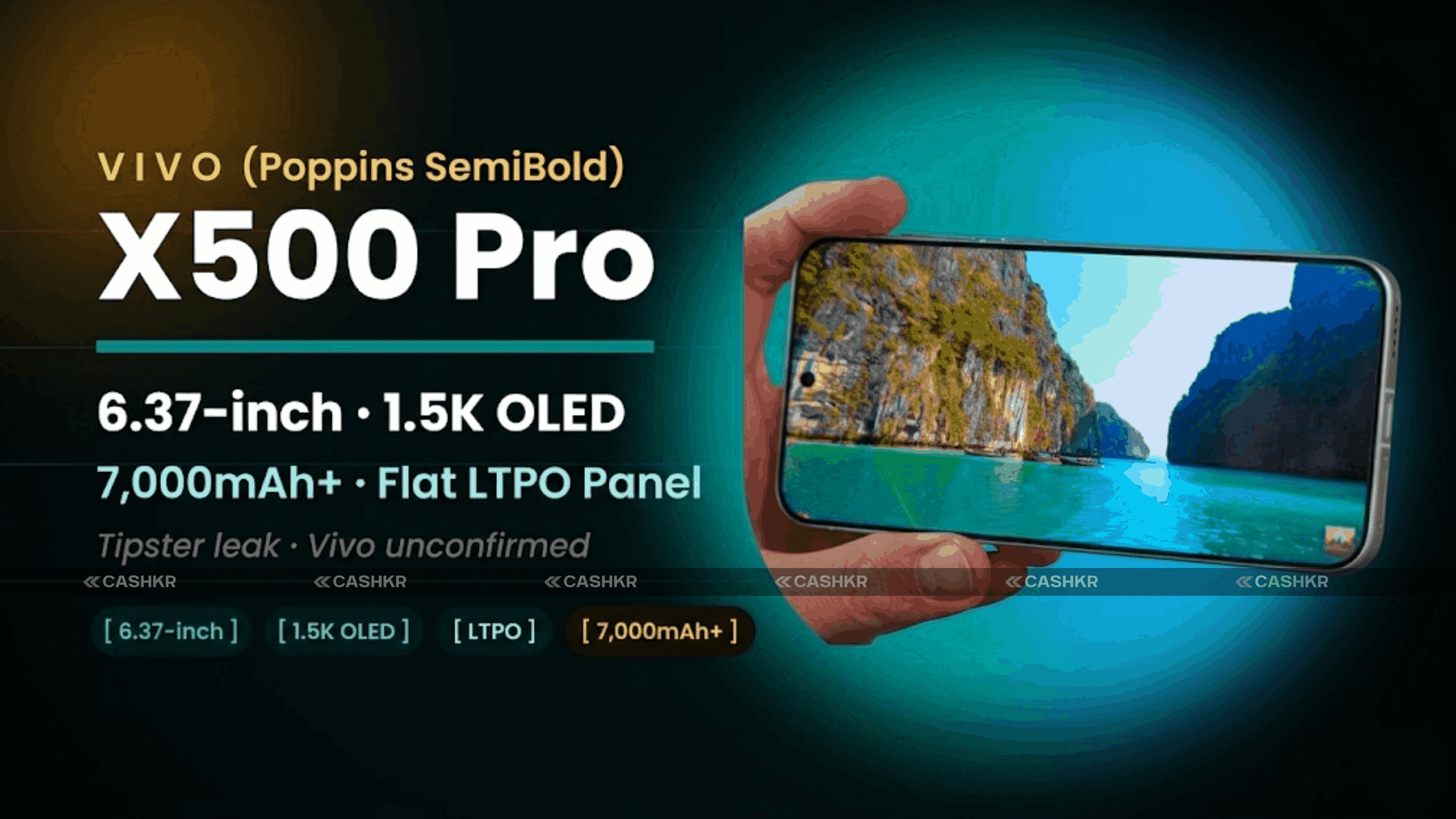 Vivo X500 Pro Display