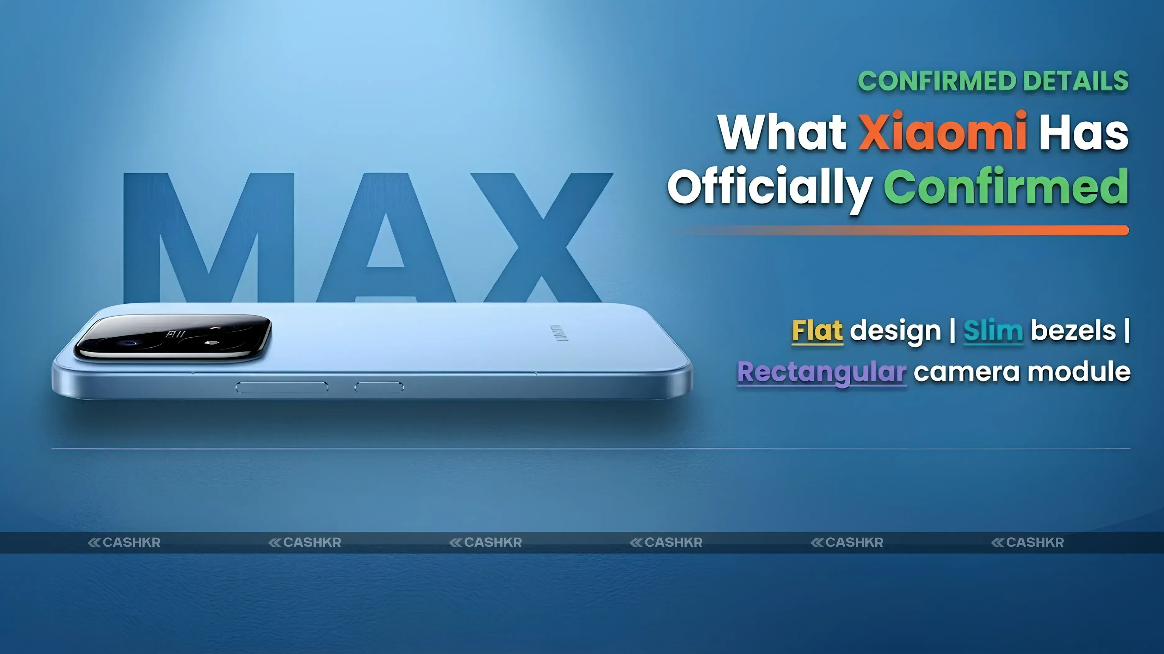 Xiaomi 17 Max Design Leaked