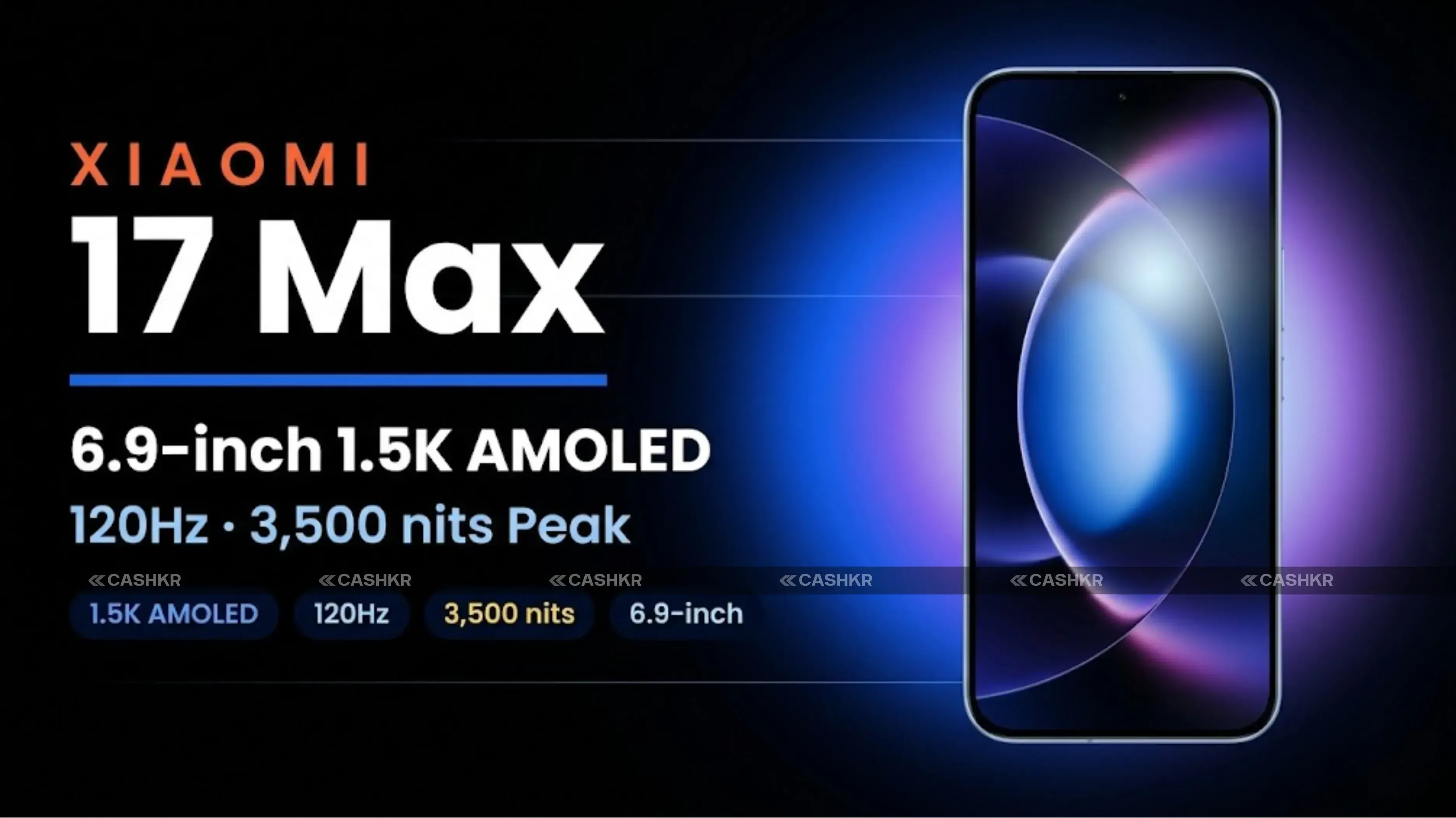 Xiaomi 17 Max Display