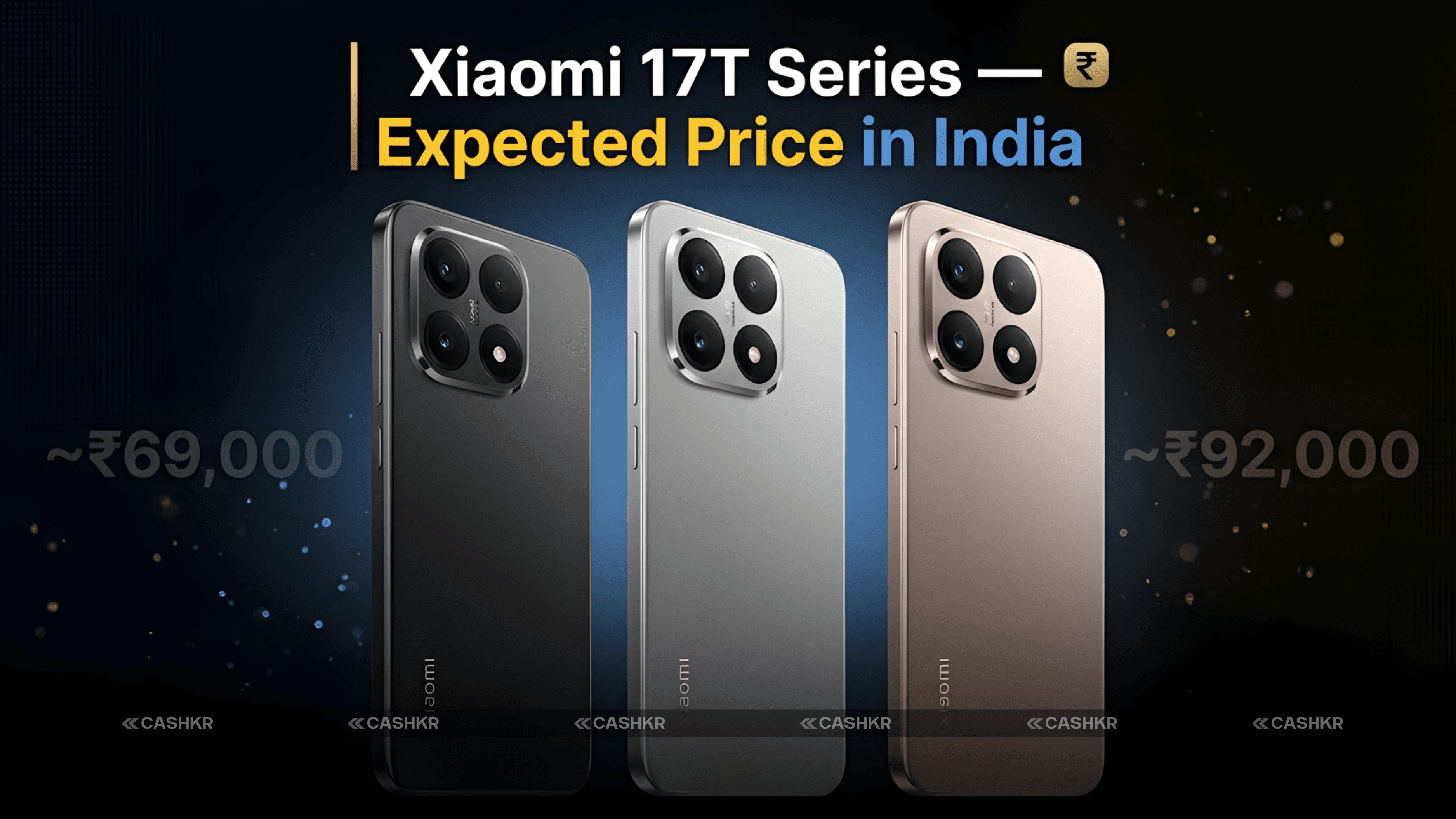 Xiaomi 17T and 17T Pro Price